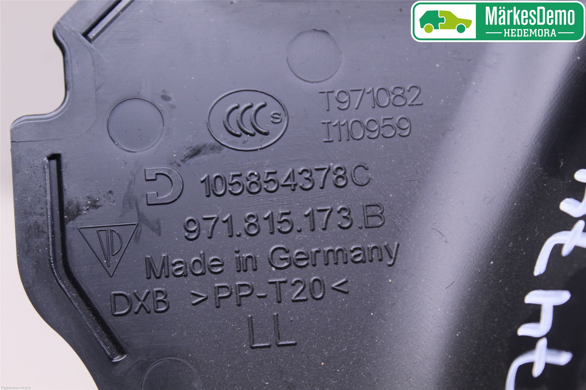 Porsche PANAMERA 09- Innr Dashbord Sparkeplate