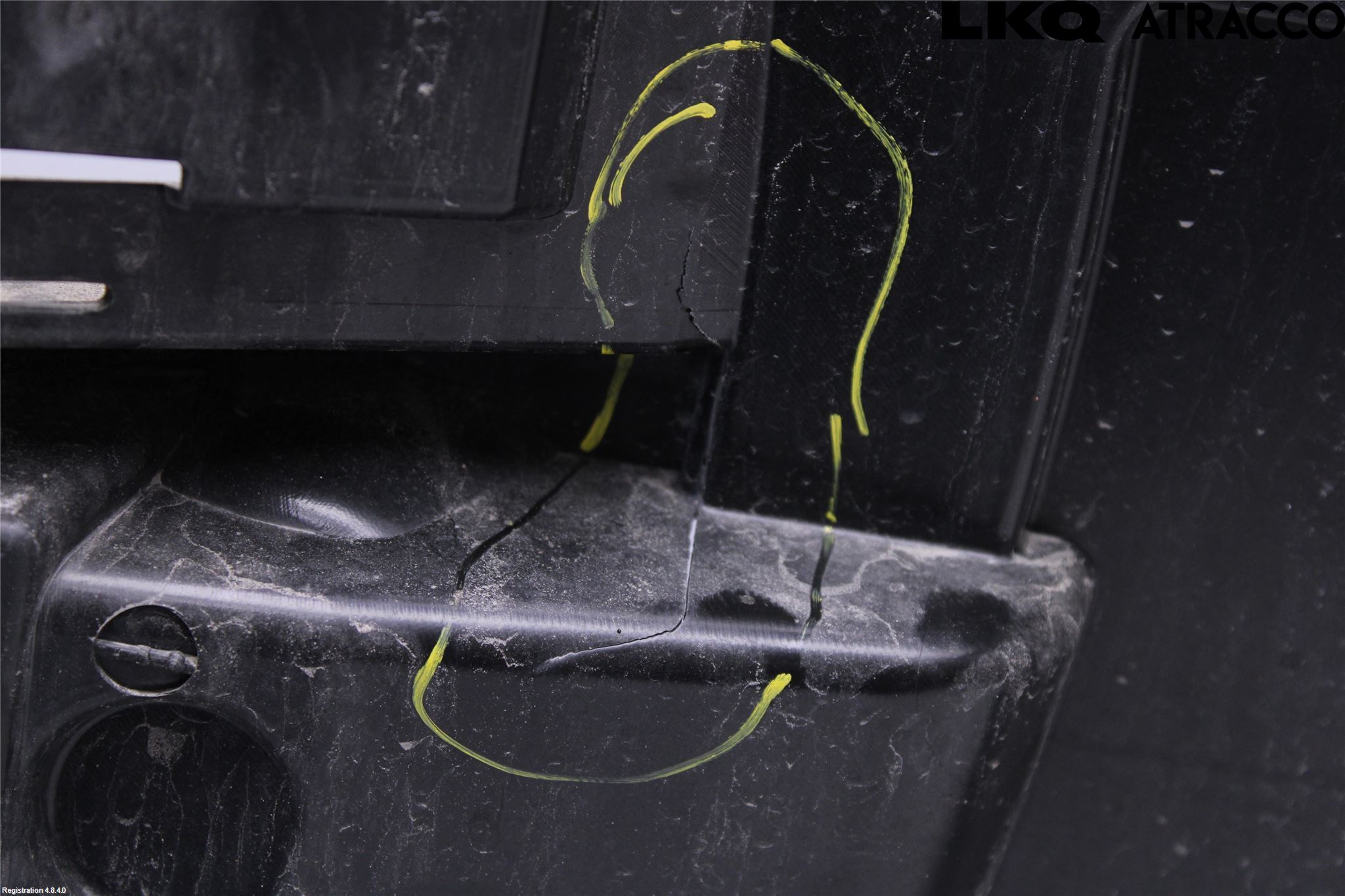 BMW 5 G30/G31/F90 17-23 Støtfangerfeste Bak Venstre