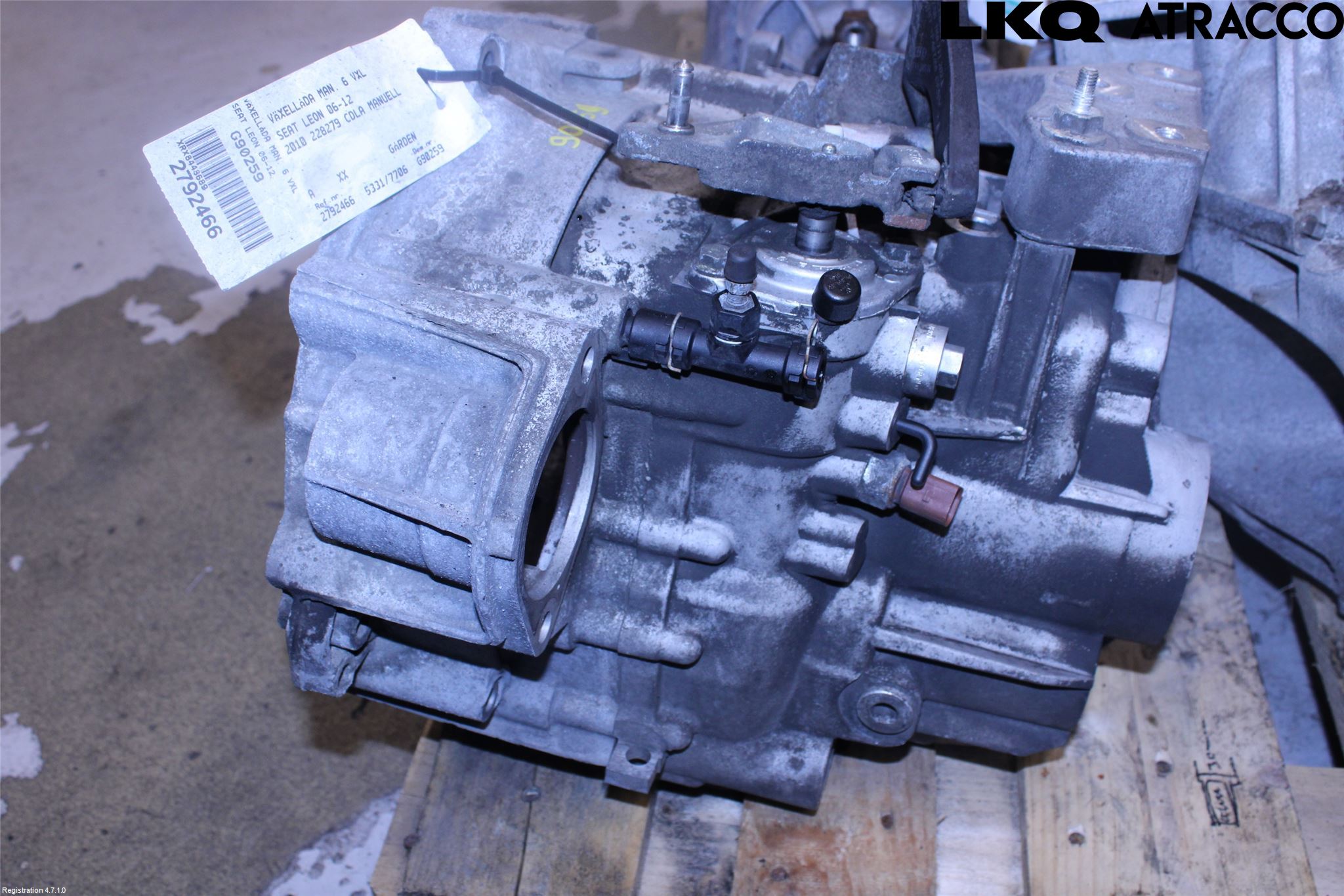 Seat LEON 06-12 Gearkasse 6 Trinn