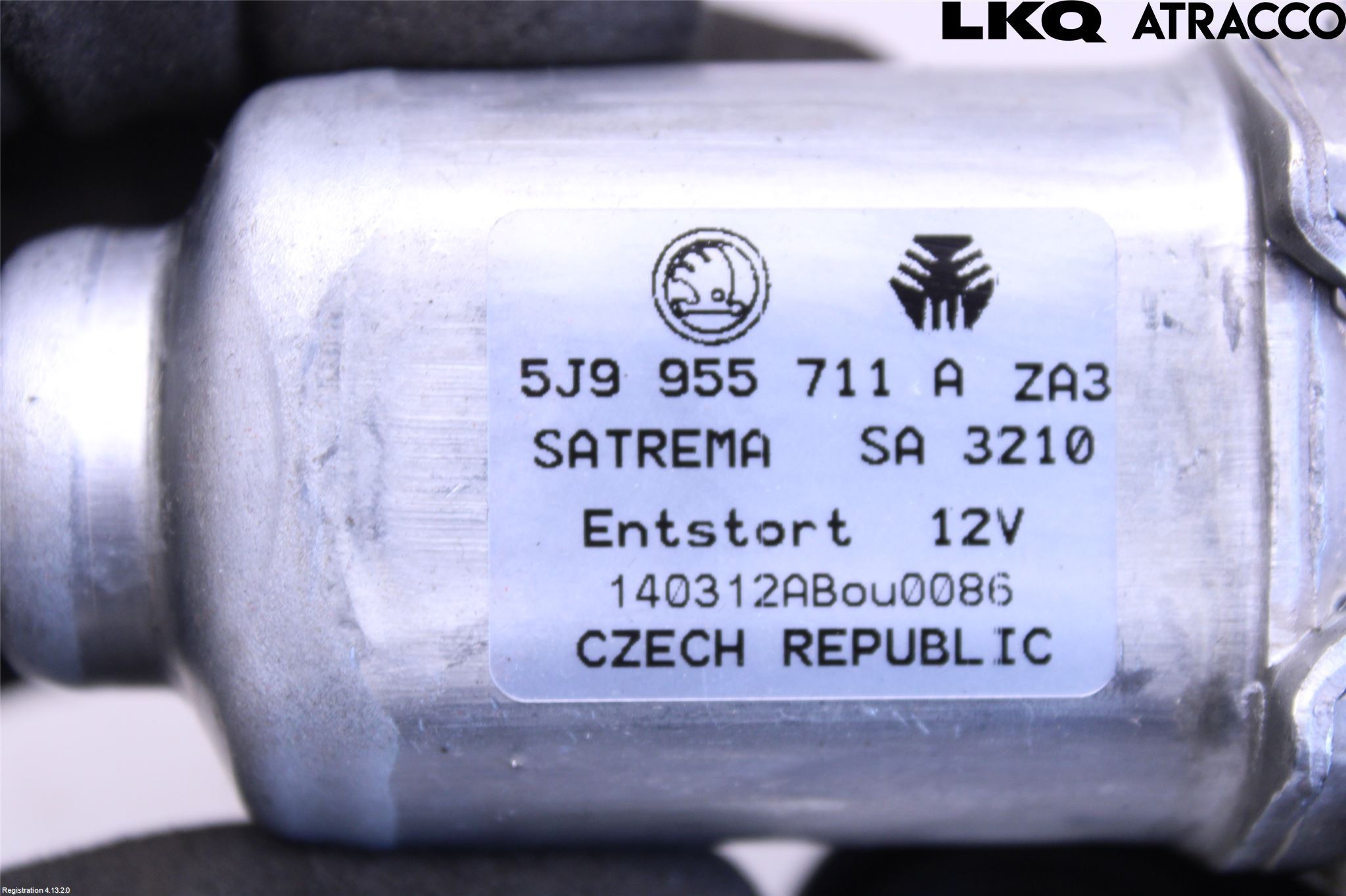 Skoda FABIA 07-14 Viskermotor Bakluke