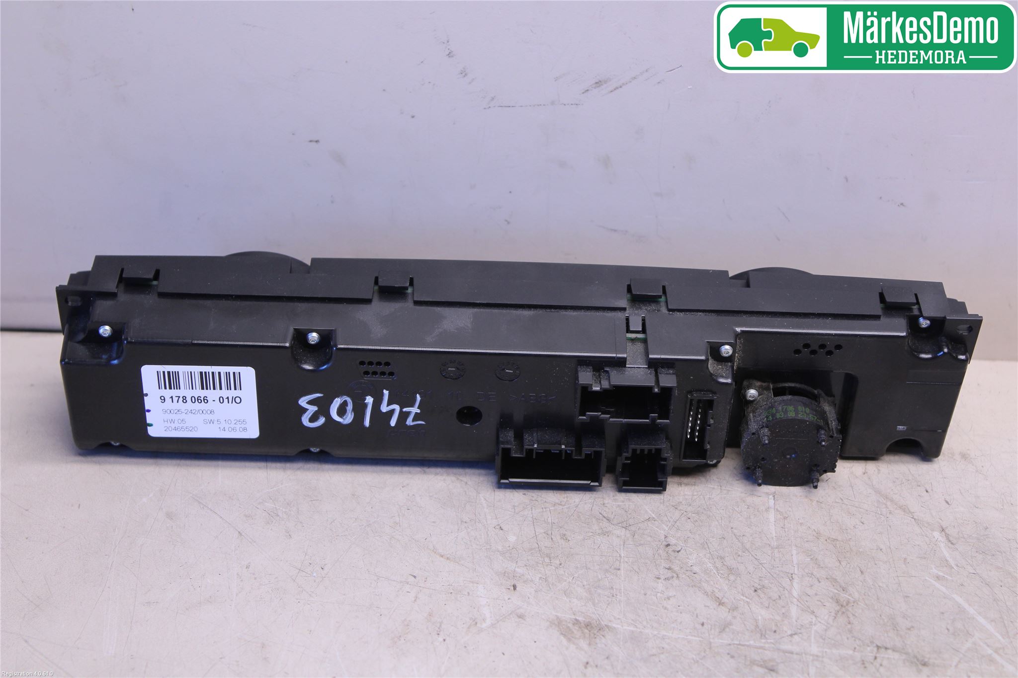 BMW X6 E71/E72   08-14 Varme Ac Betjening-Display