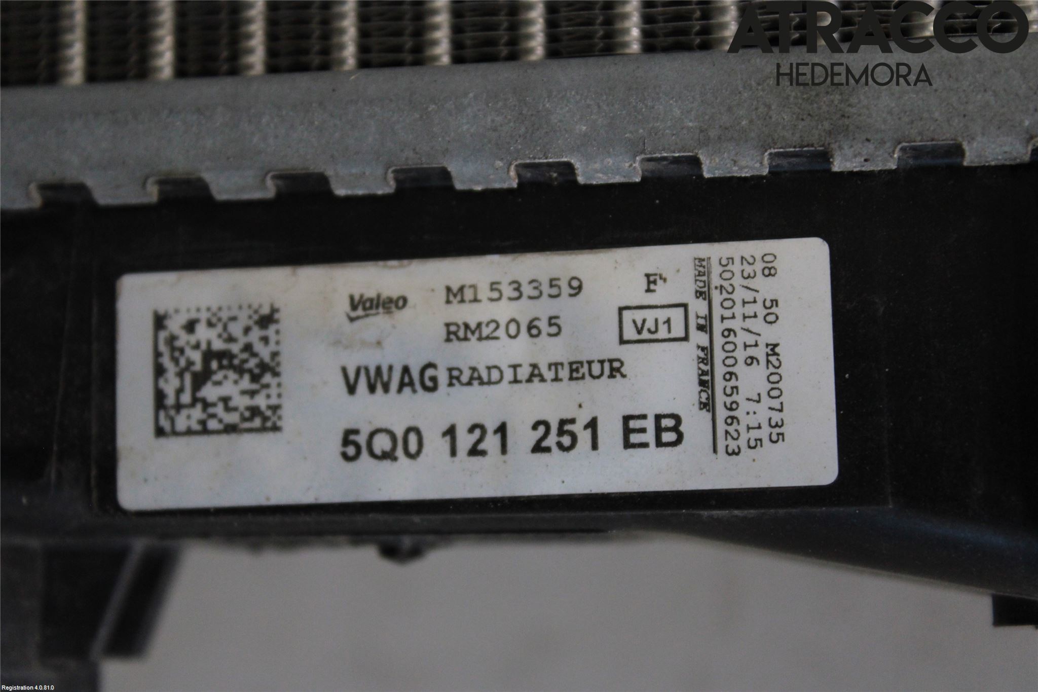 Volkswagen VW GOLF / E-GOLF VII 13-20 Radiator Automat