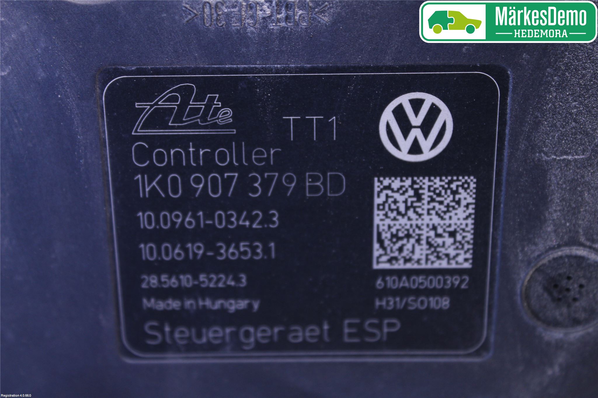 Skoda OCTAVIA (1Z) 05-13 Abs Hydraulikkaggregat