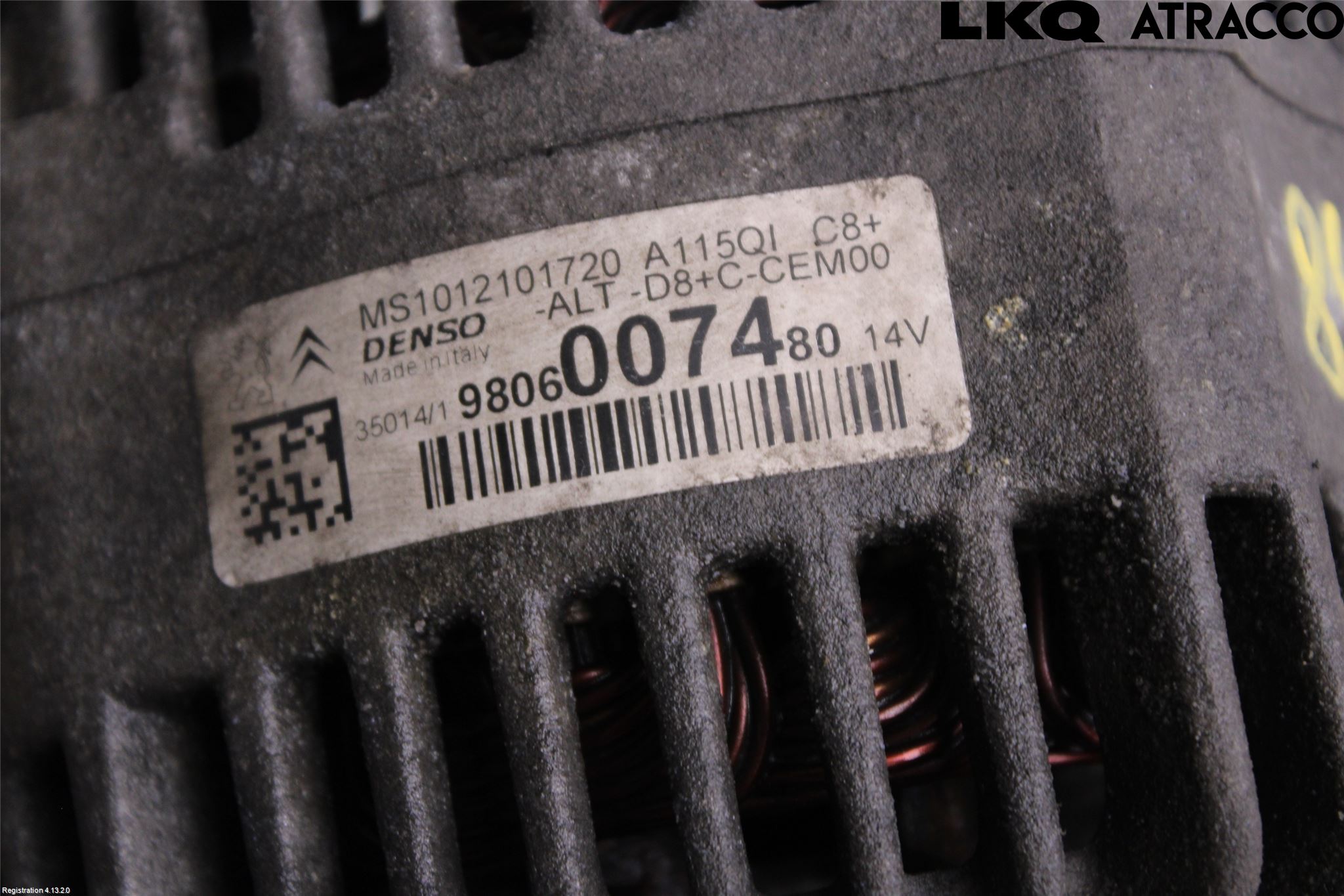 Peugeot 208 12-15 Dynamo