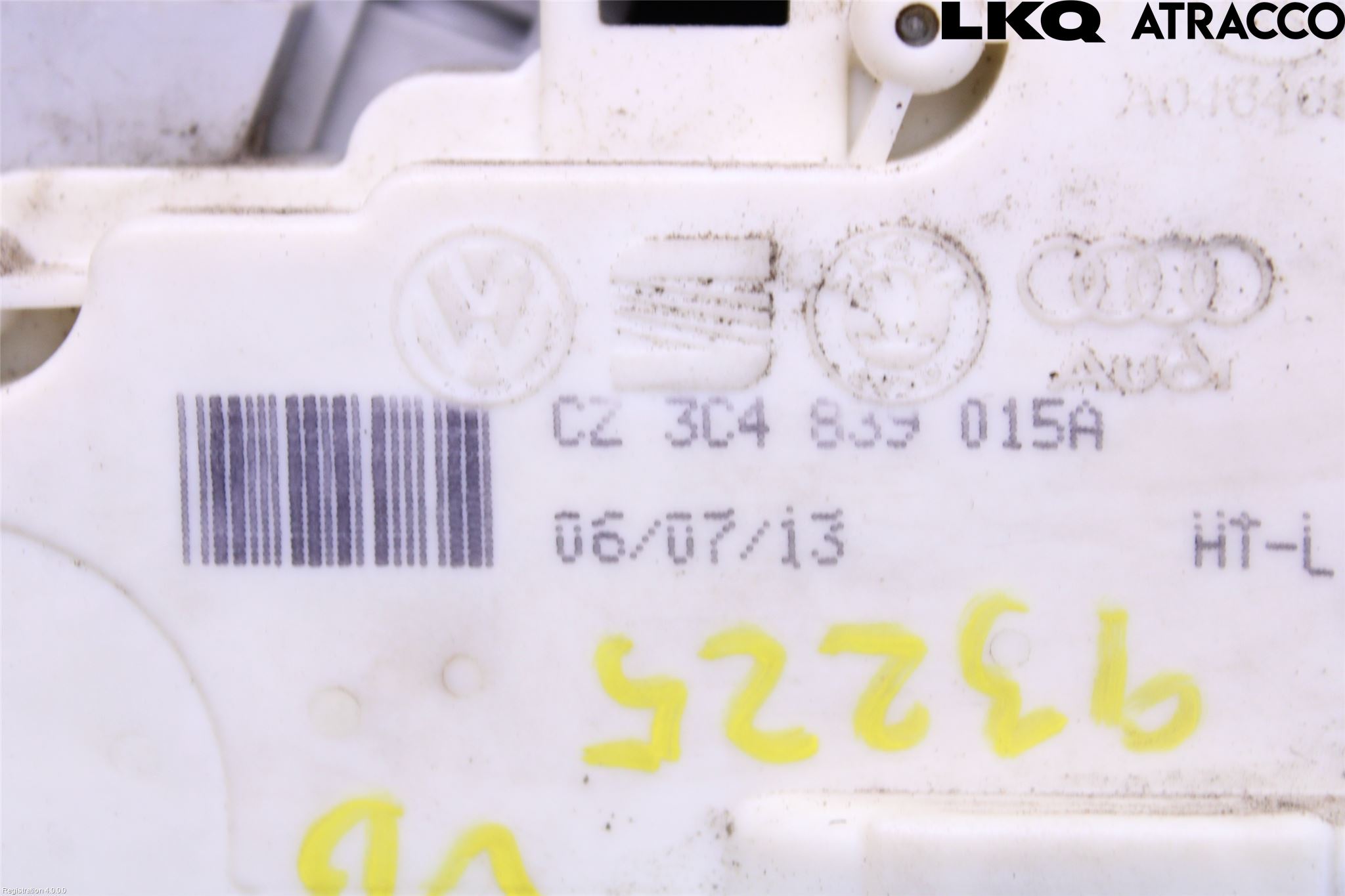 Volkswagen VW PASSAT 11-14 Dørlås - Låsekasse