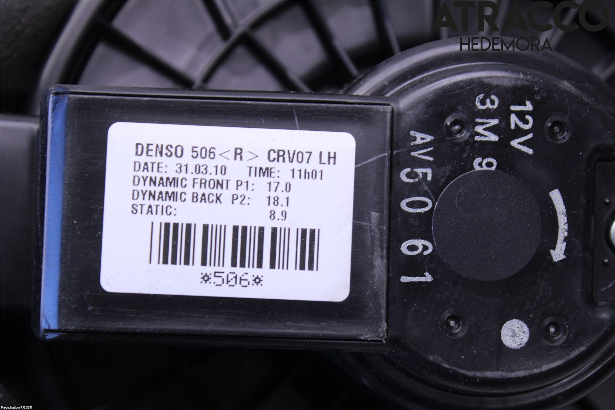 Honda CR-V 07-12 Varme Ac Varmeapparatvifte