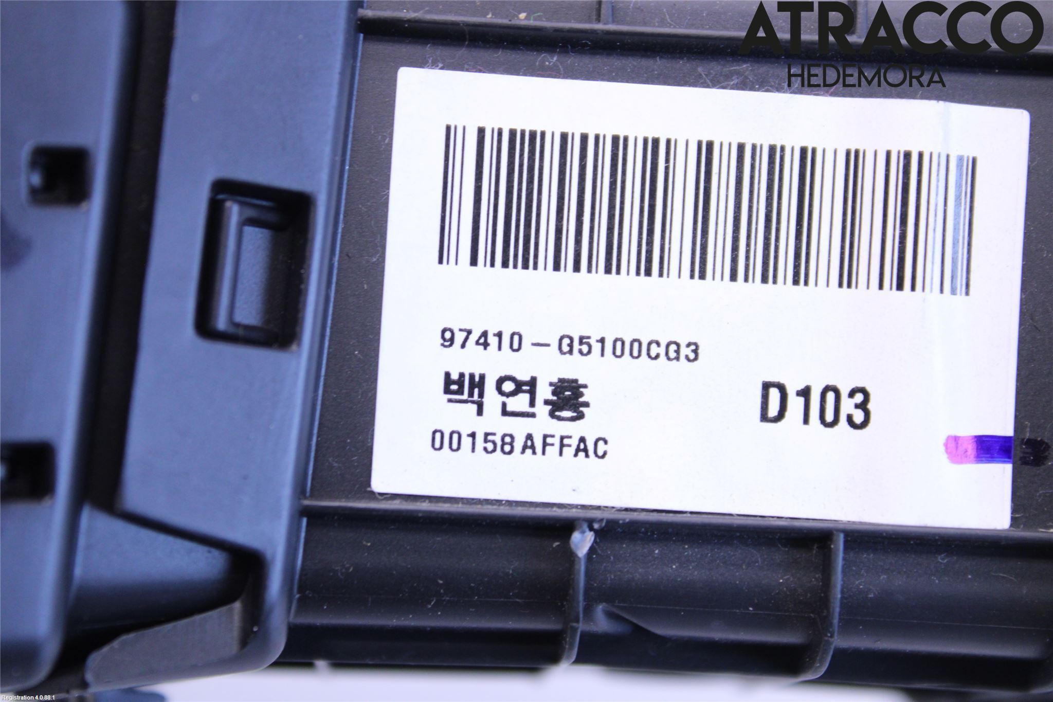 Kia NIRO (DE) 17-22 Dashbord Kanal - Dyse