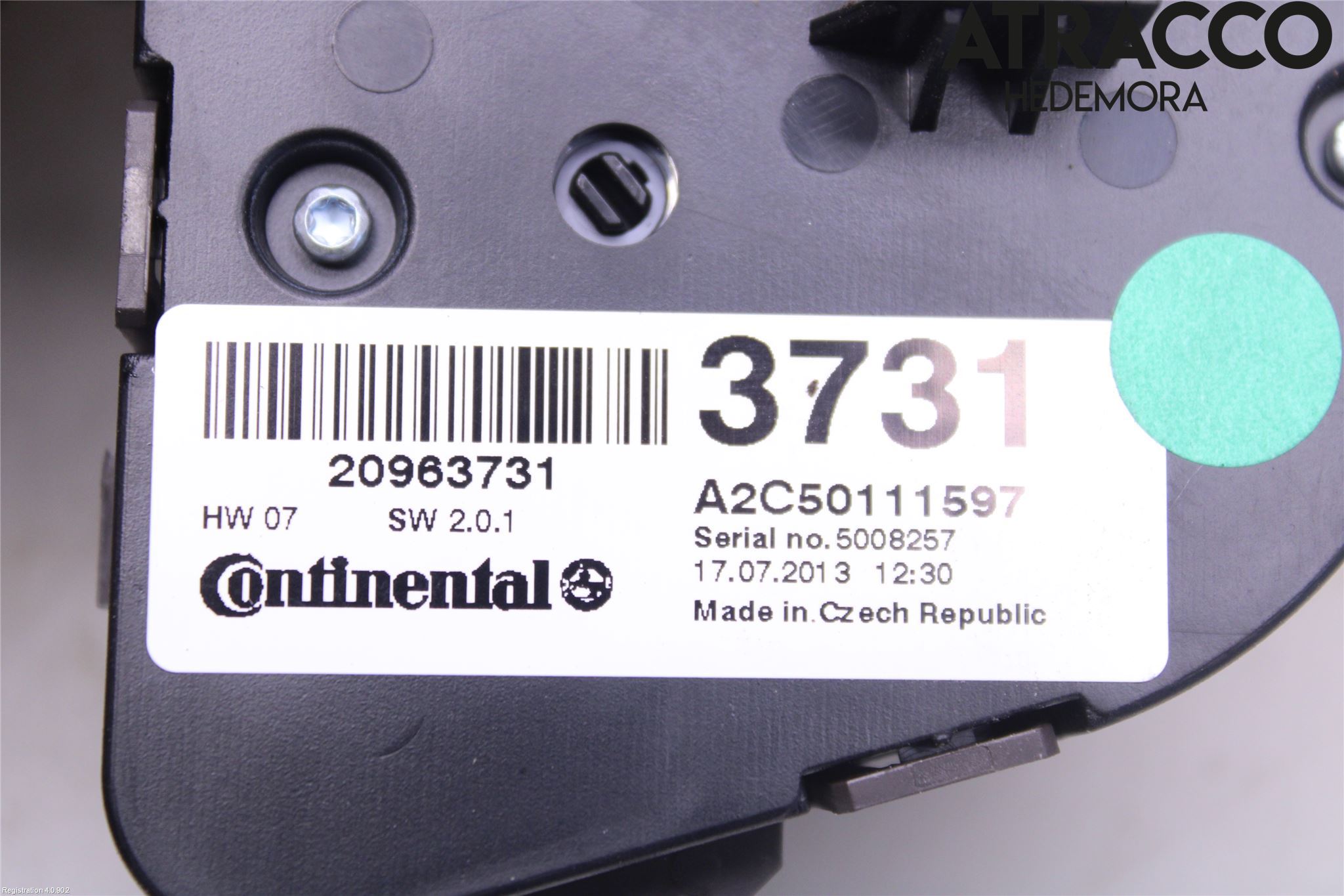 Opel MOKKA 13-20 Varme Ac Betjening-Display