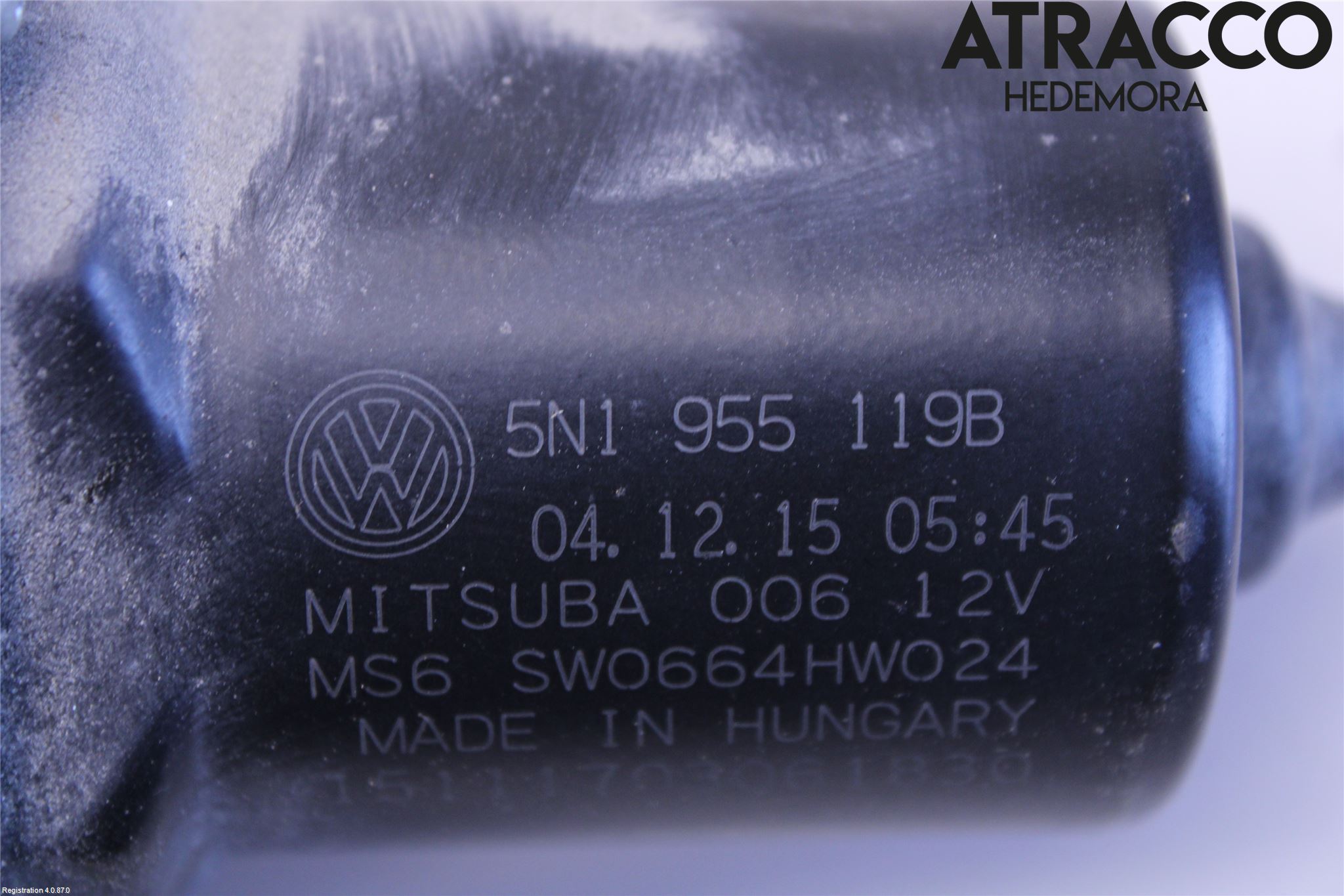 Volkswagen VW TIGUAN 07-16 Viskermotor Frontrute