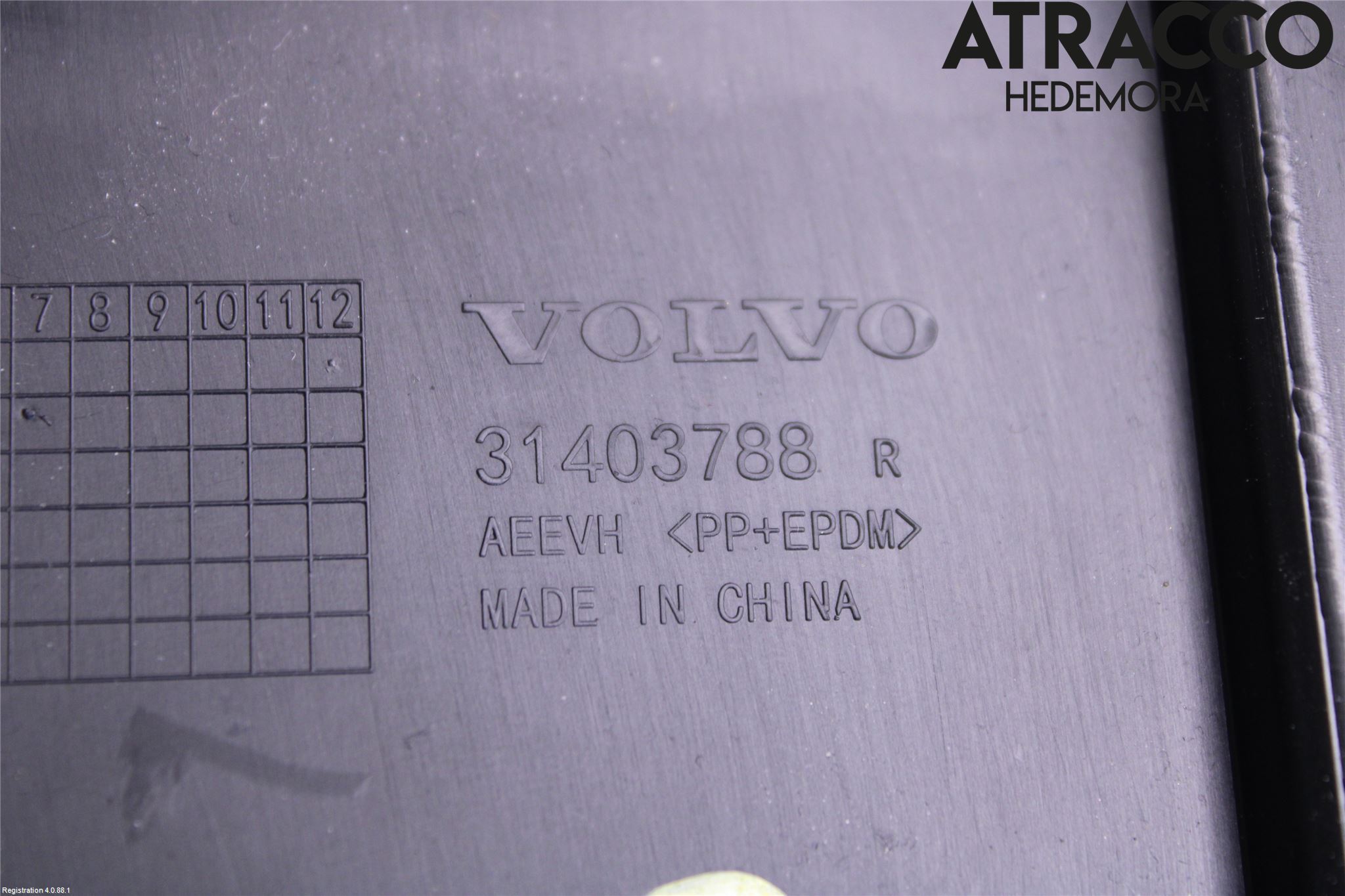 Volvo S90 17->> Innr Deksel A-B-C Stolpe