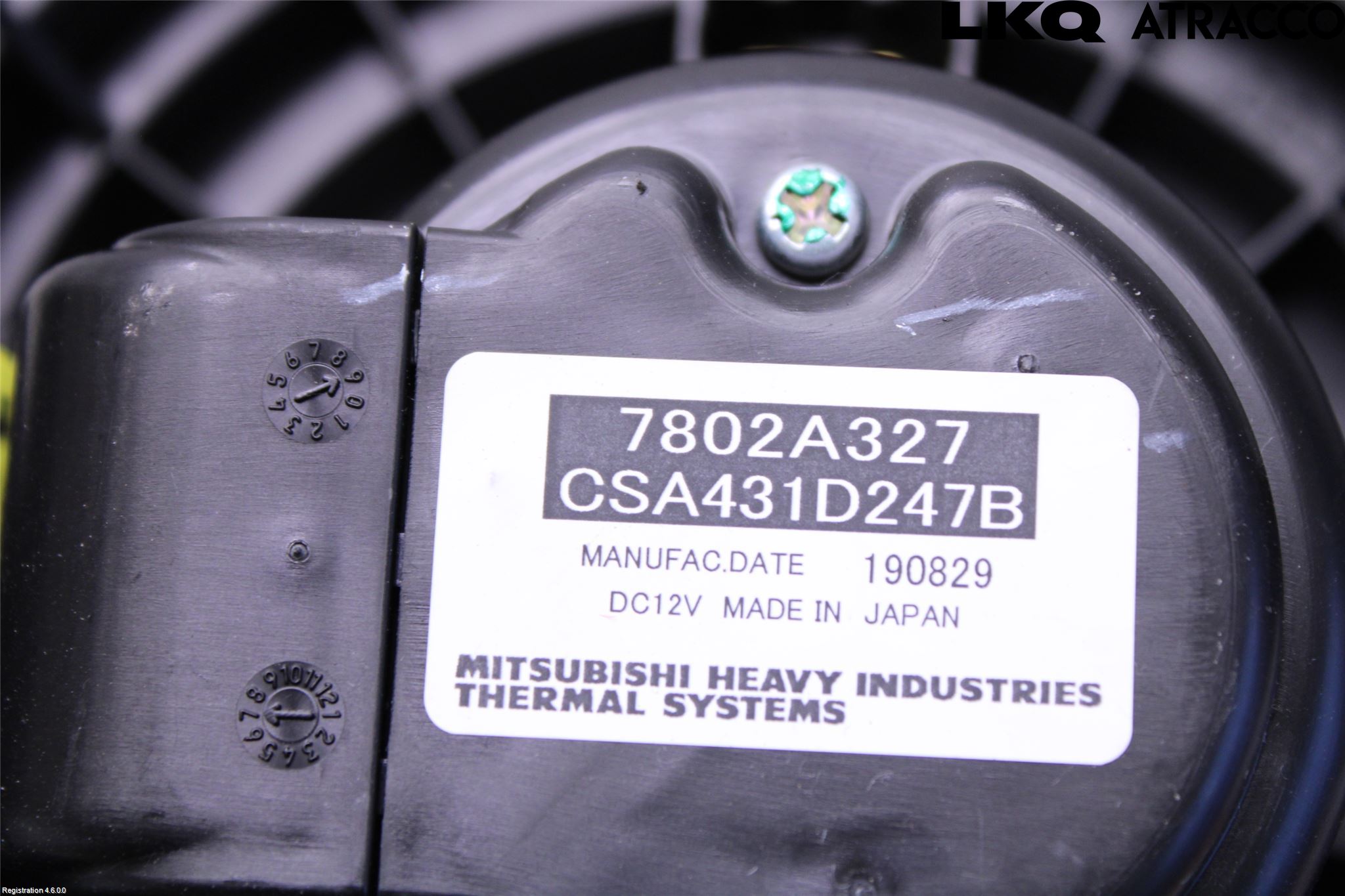 Mitsubishi OUTLANDER 13-21 Varme Ac Varmeapparatvifte