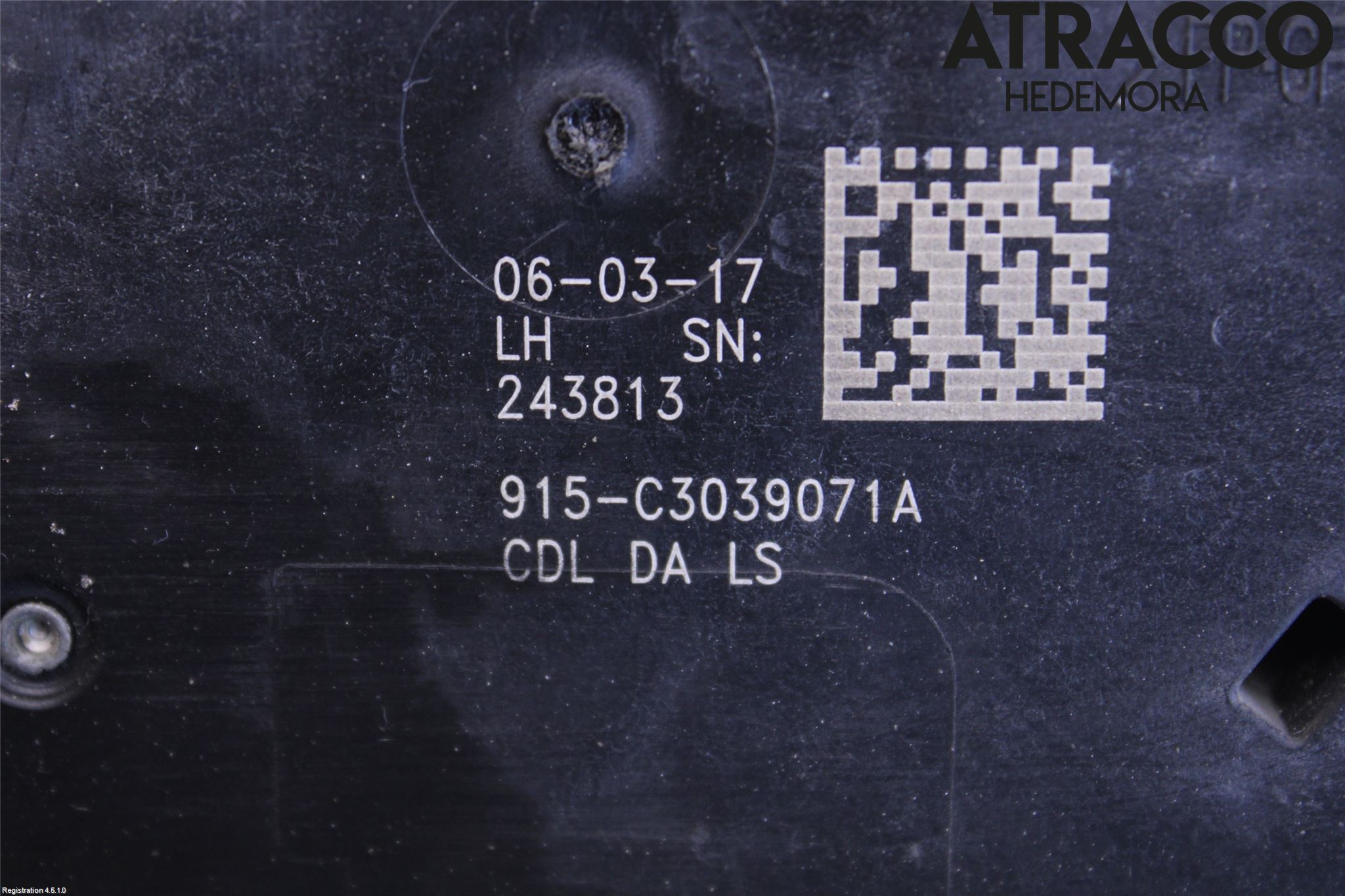 Opel ASTRA K 16-22 Dørlås - Låsekasse