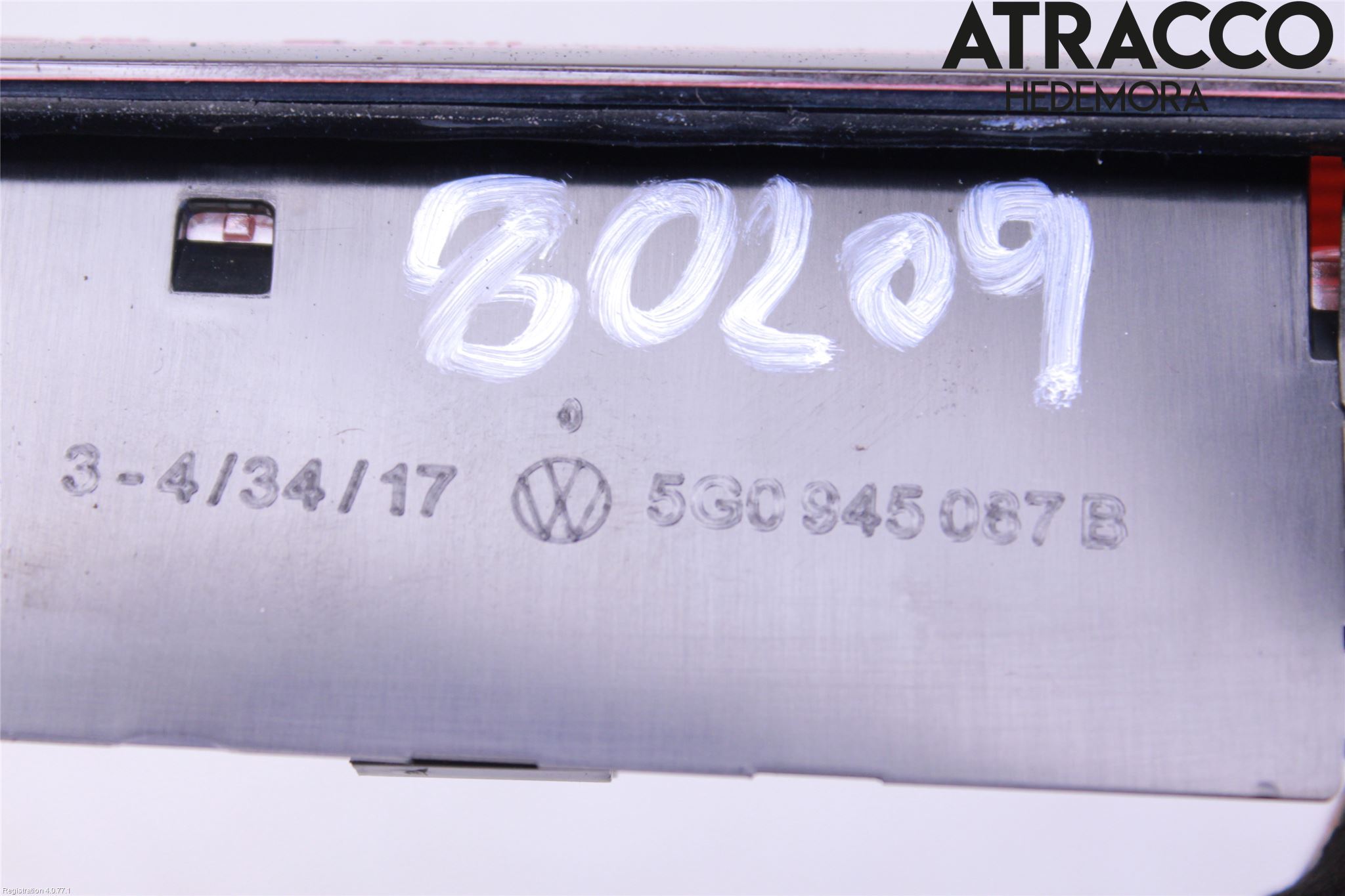 Volkswagen VW TIGUAN 16-24 Bremselys Bakrute