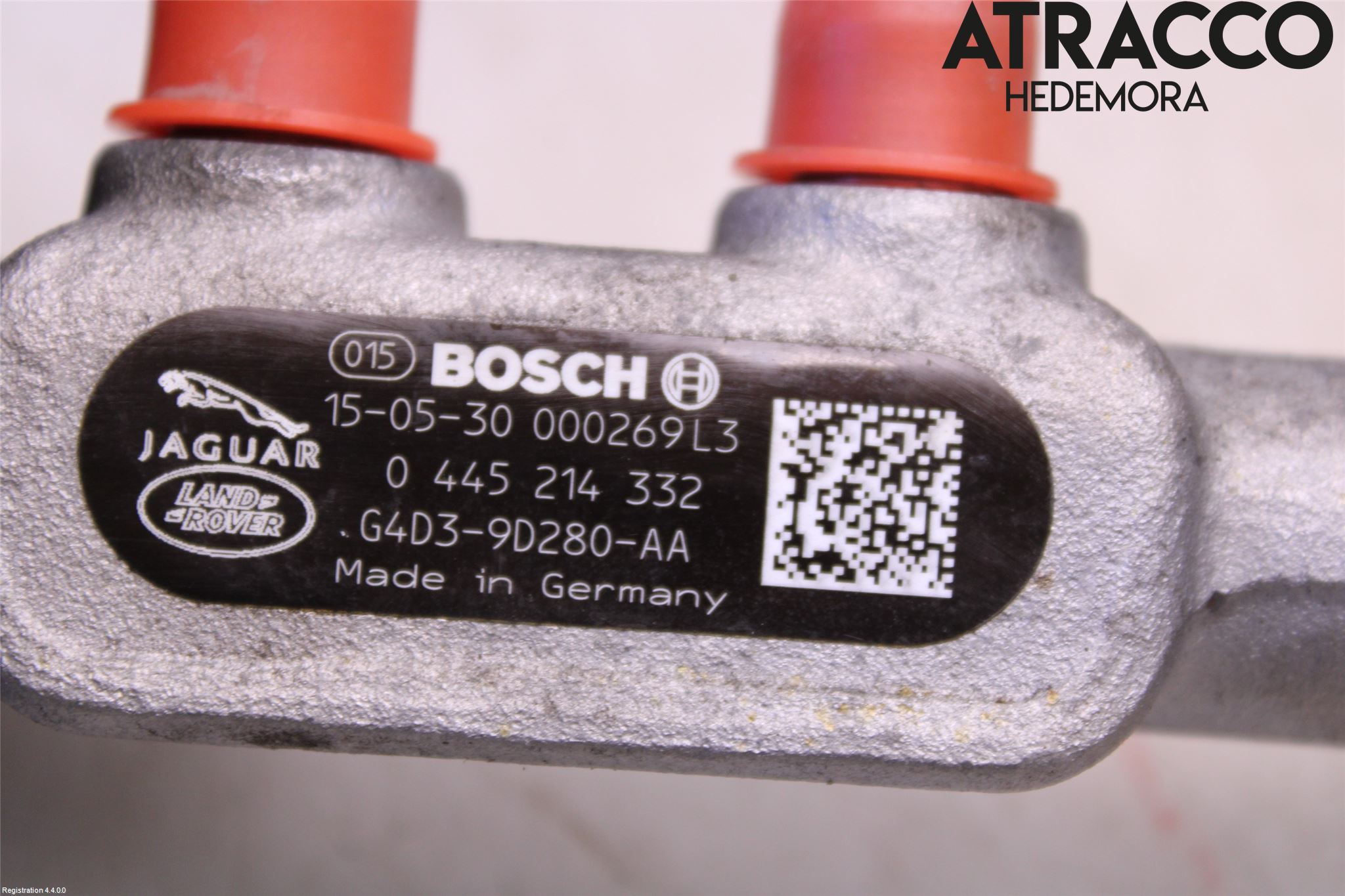 Jaguar XE (X760) 15-24 Inj. Fuelrail