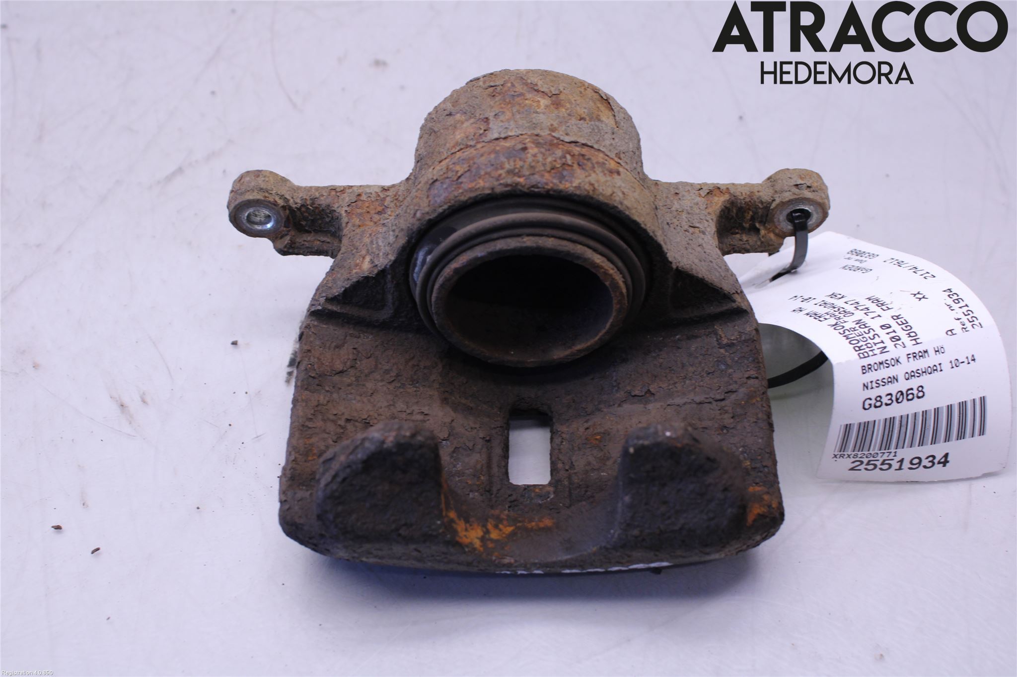 Nissan QASHQAI 10-14 Bremsecaliper Foran Høyre