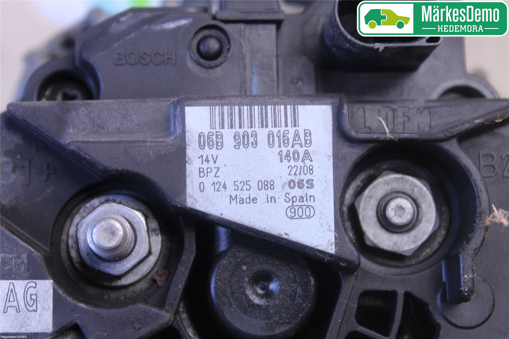 Audi A3/S3 05-13 Dynamo
