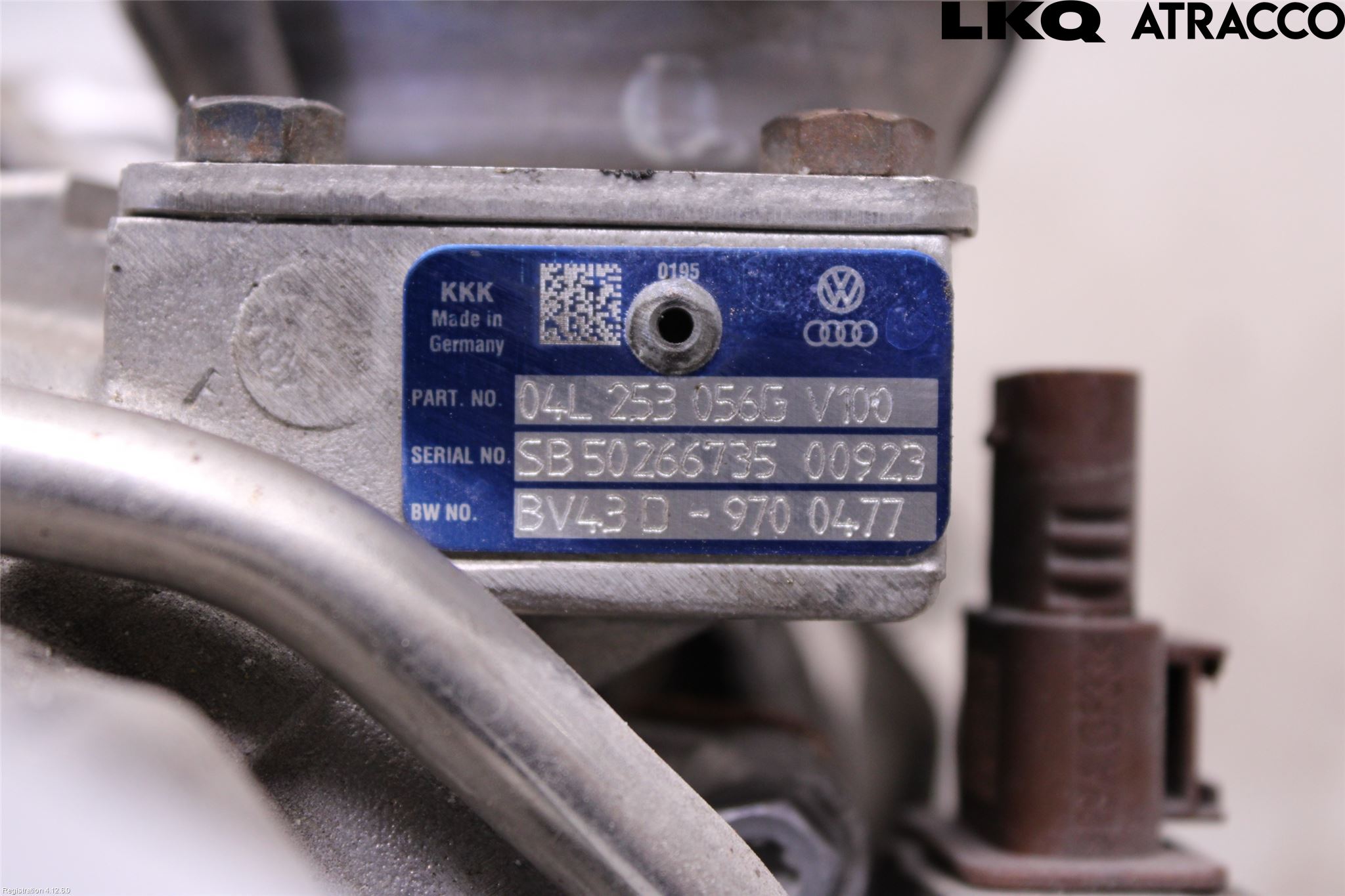 Volkswagen VW PASSAT 15-19 Turboaggregat