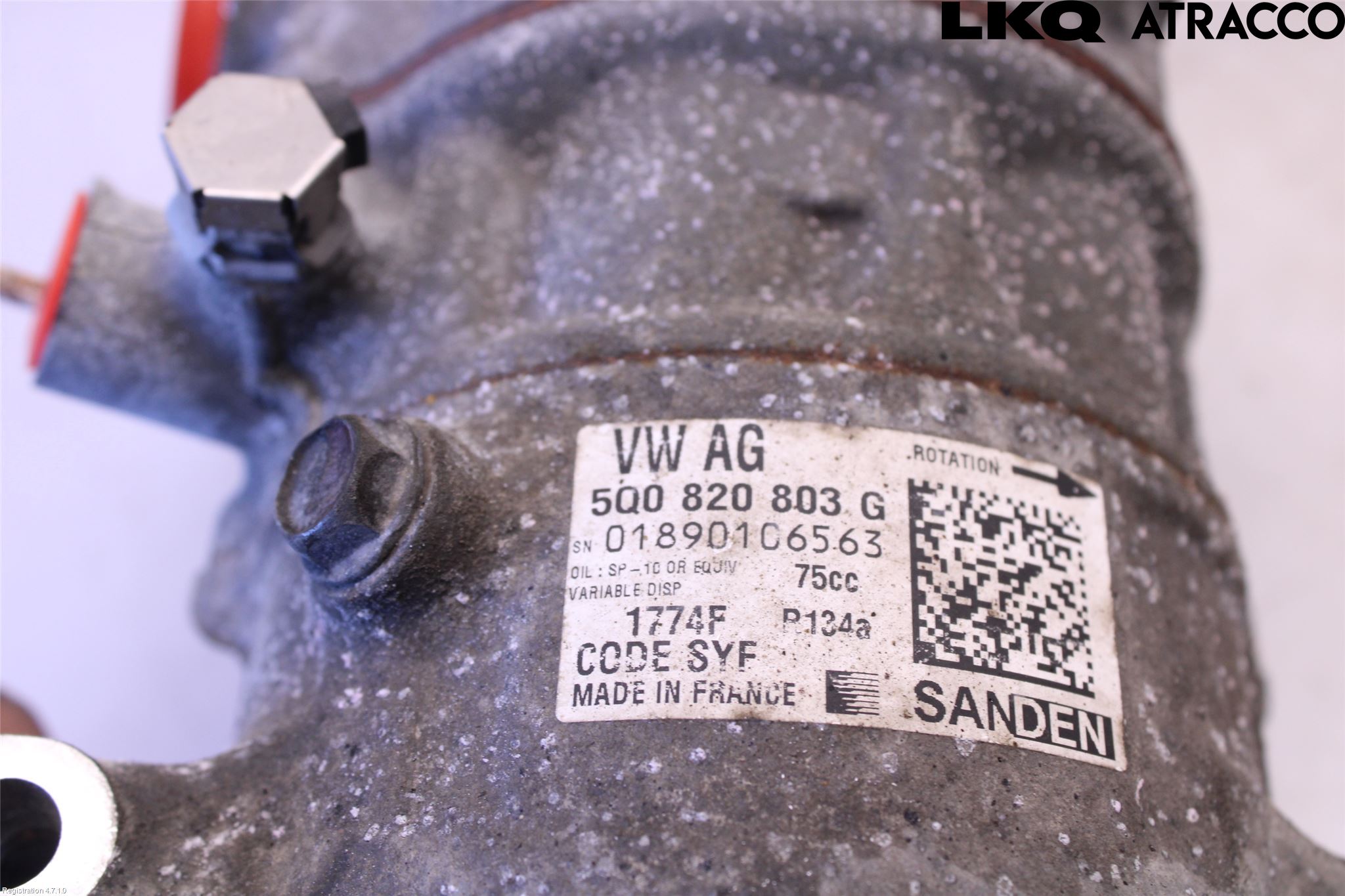Audi A1/S1 11-18 Varme Ac Kompressor