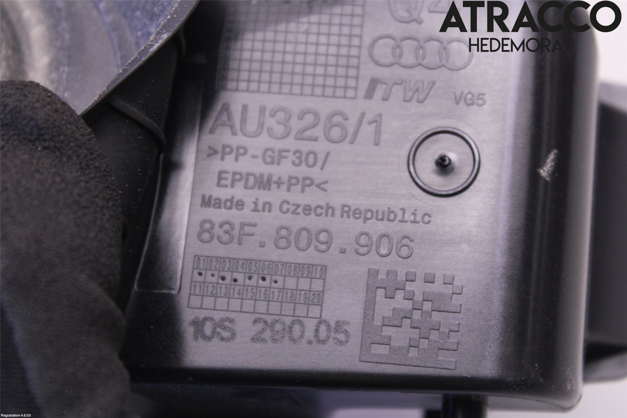 Audi Q3 F3 19- Drivstoff Tankluke