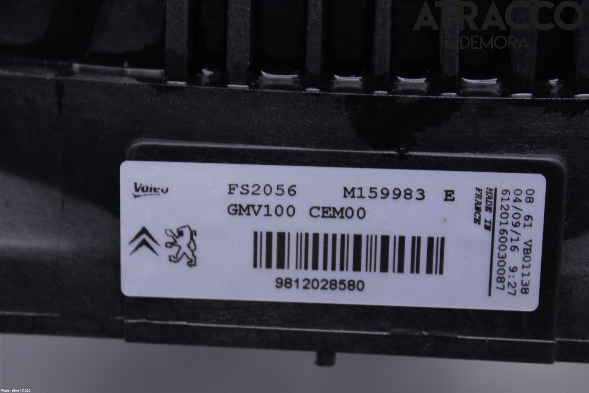 Peugeot PEUGOT 208 16-19 Kjølevifte Elektrisk