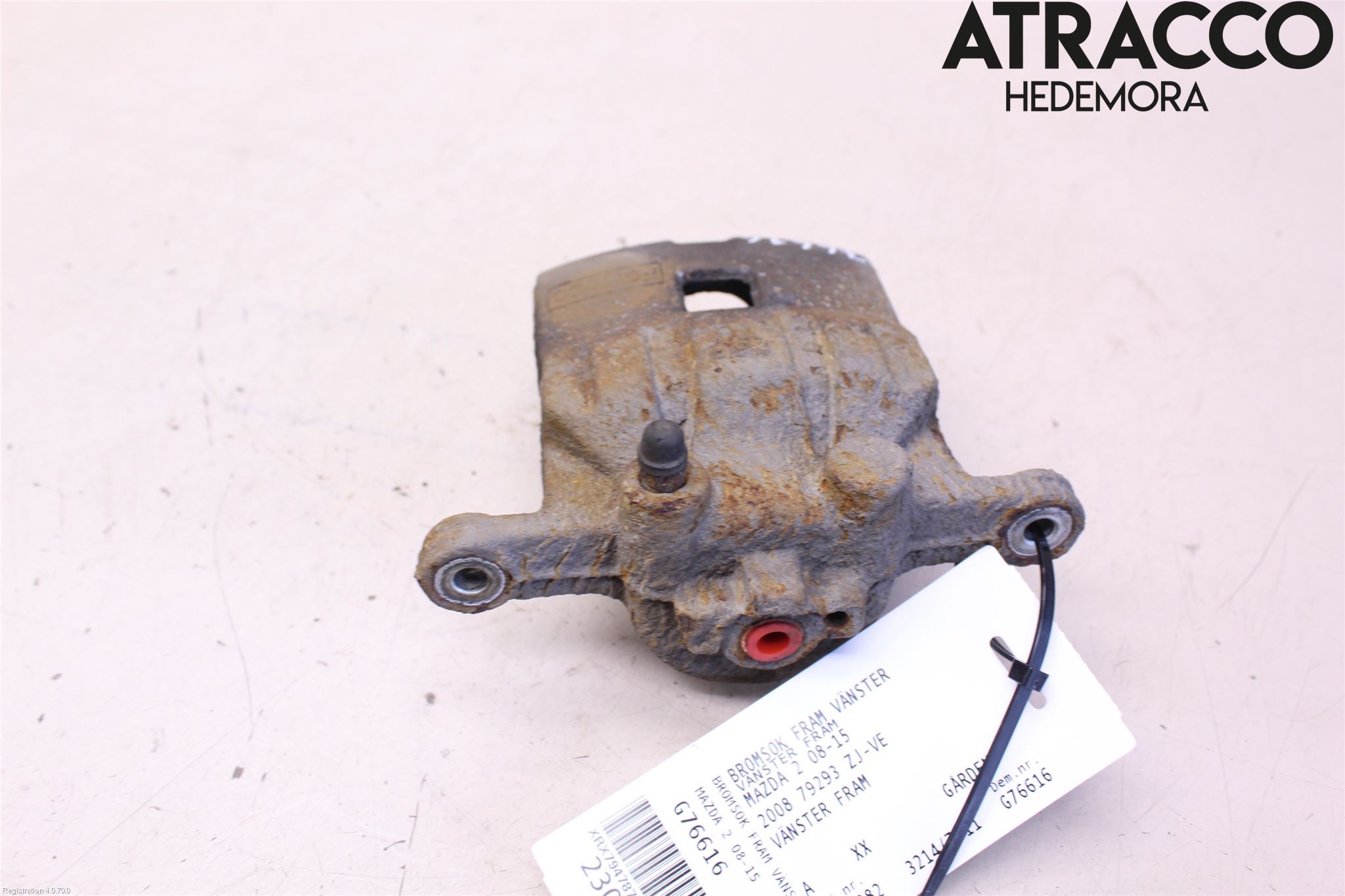 Mazda 2 (DE) 08-15 Bremsecaliper Foran Venstre