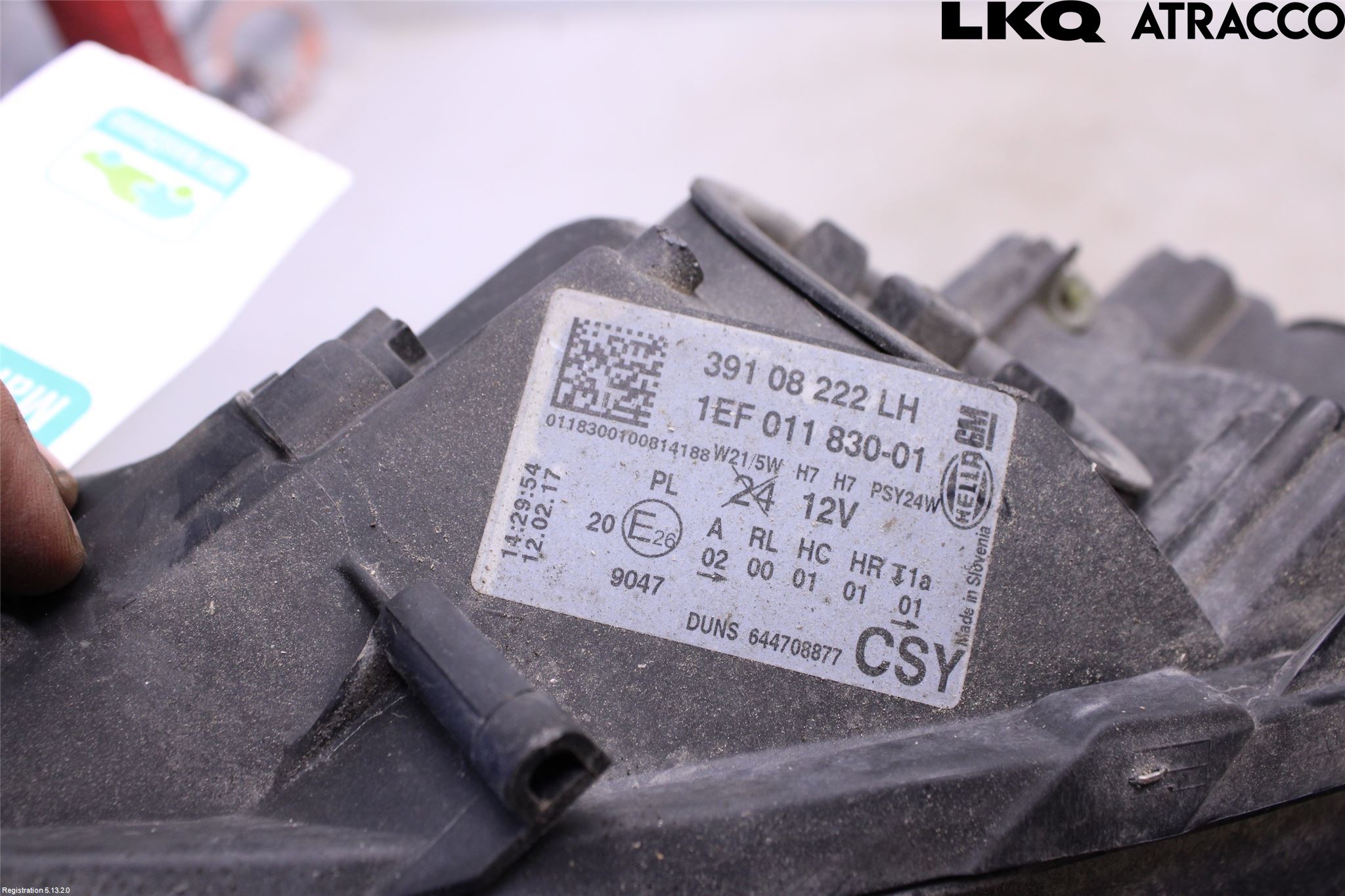 Opel CORSA E 15-19 Frontlykt Venstre
