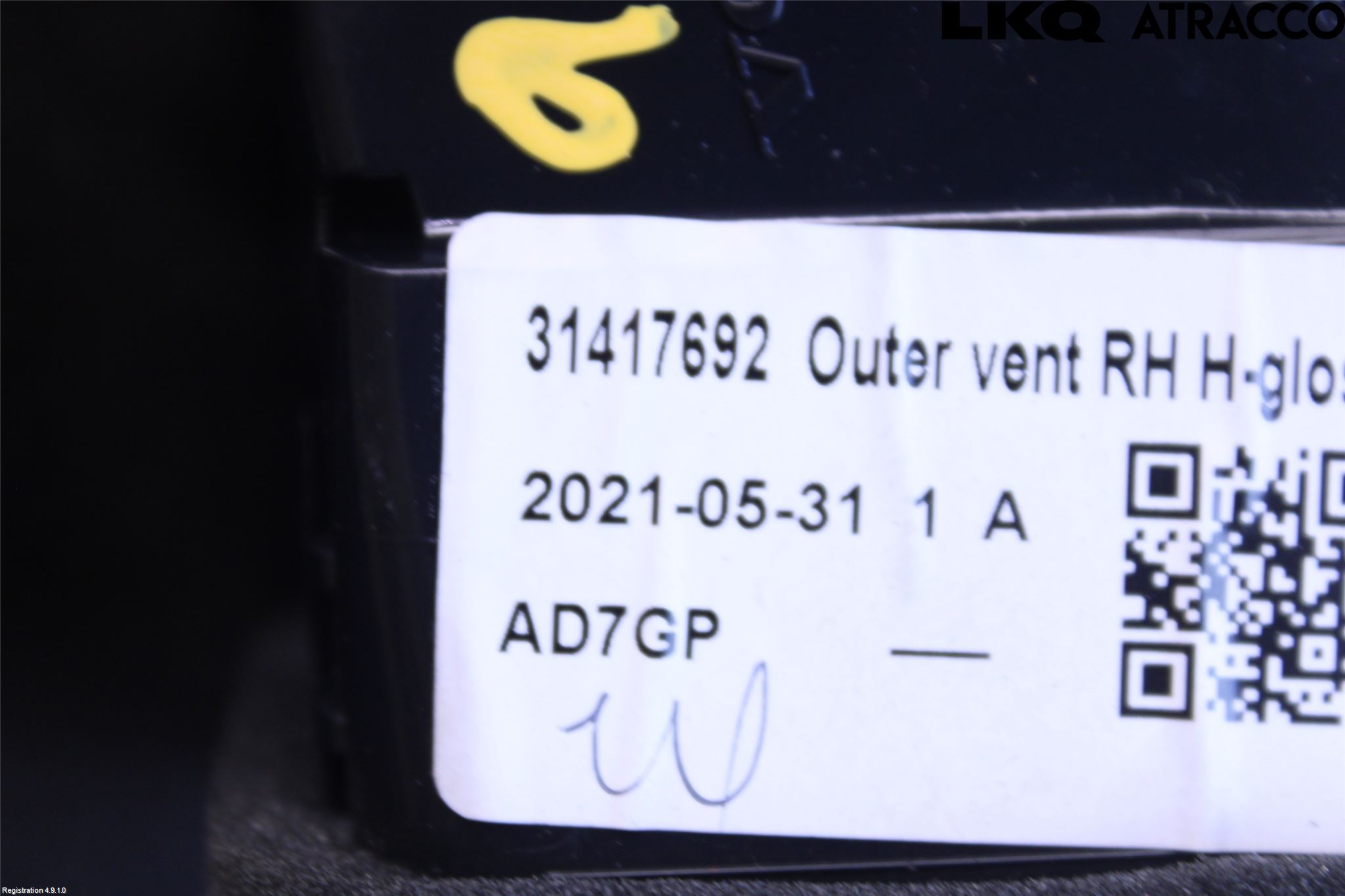 Volvo XC60 18- Dashbord Kanal - Dyse