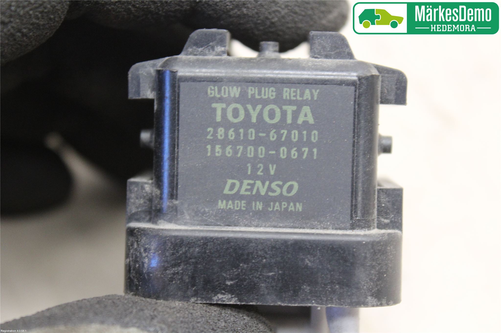 Toyota AURIS 10-12 Rele Gløding Diesel