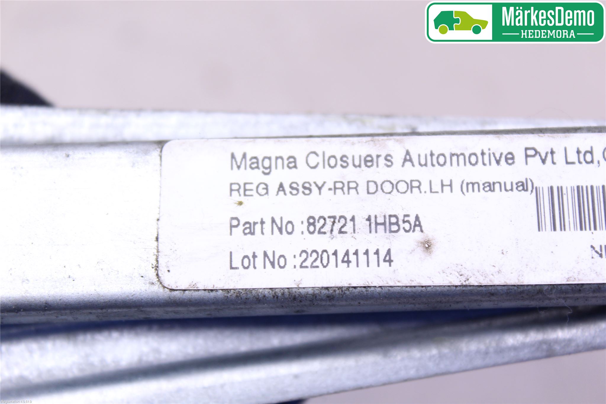 Nissan MICRA 11-16 Vindusheis