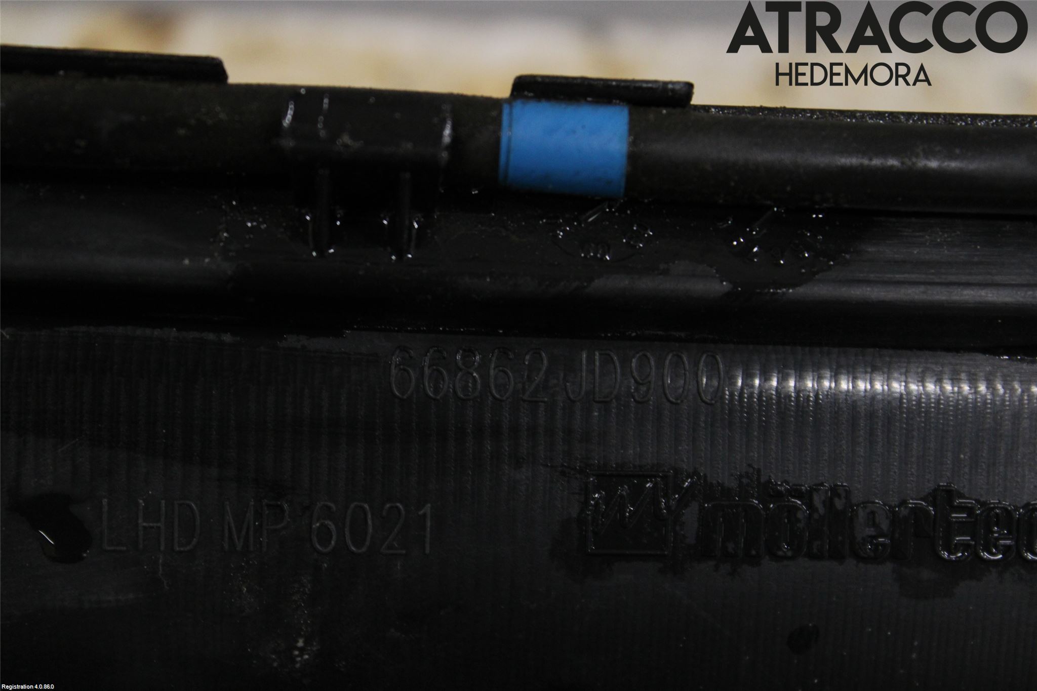 Nissan QASHQAI   07-10 Visker Deksel-Grill-Under Frr