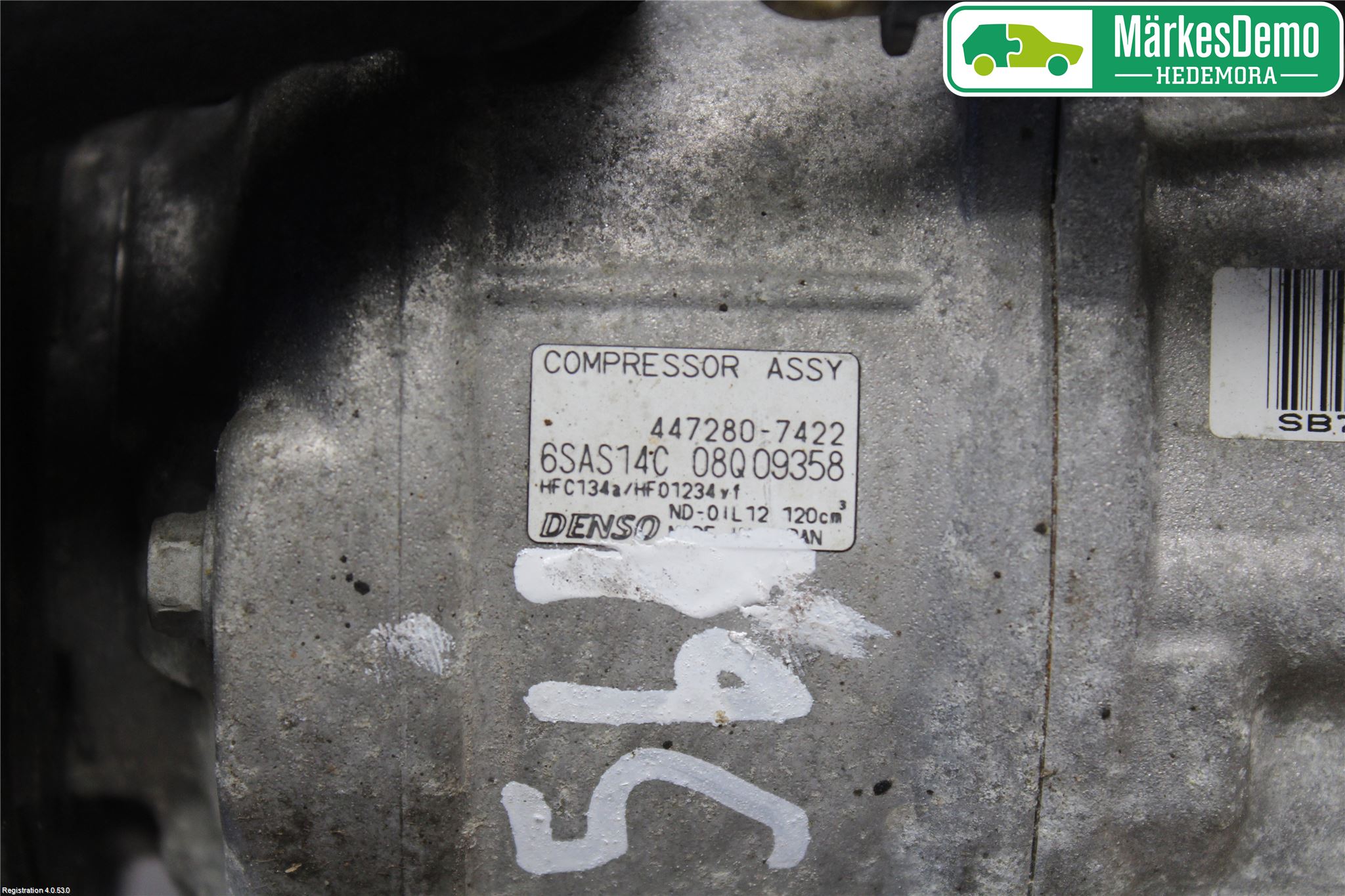 Mercedes-Benz MB A-KLASS (W176) 13-18 Varme Ac Kompressor