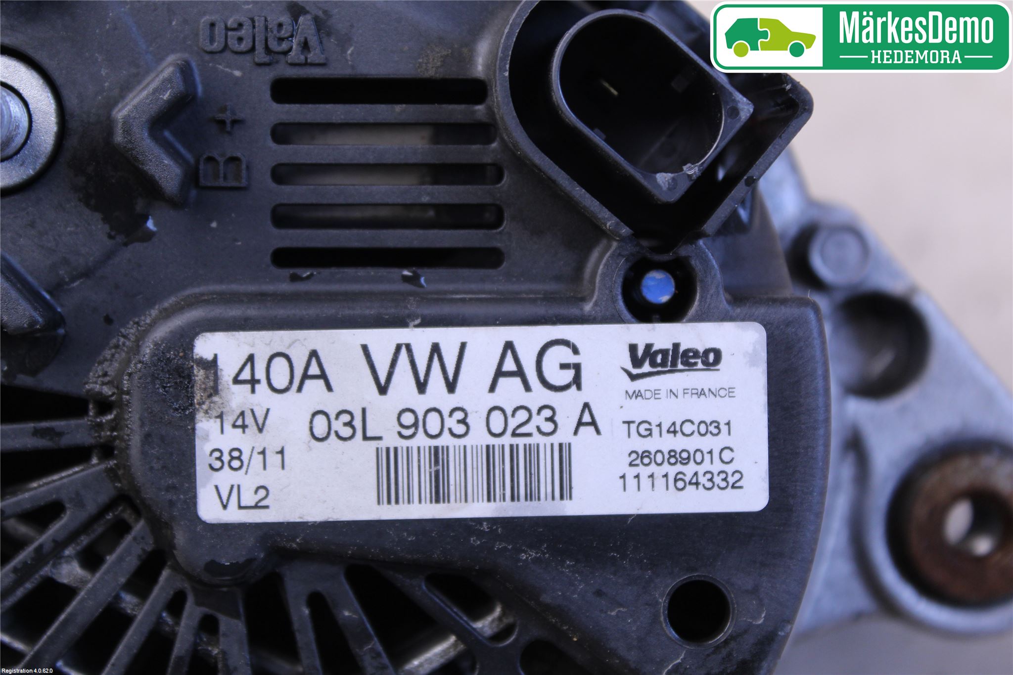 Volkswagen VW GOLF VI 09-13 Dynamo