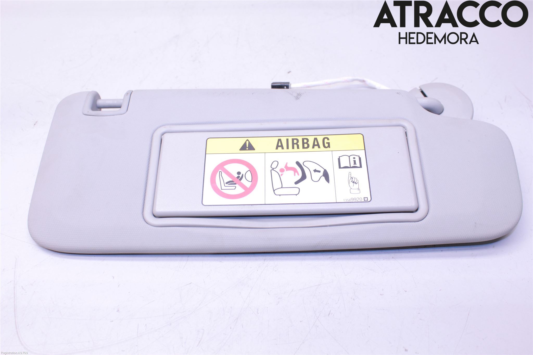 Opel ASTRA K 16-22 Innr Solskjerm
