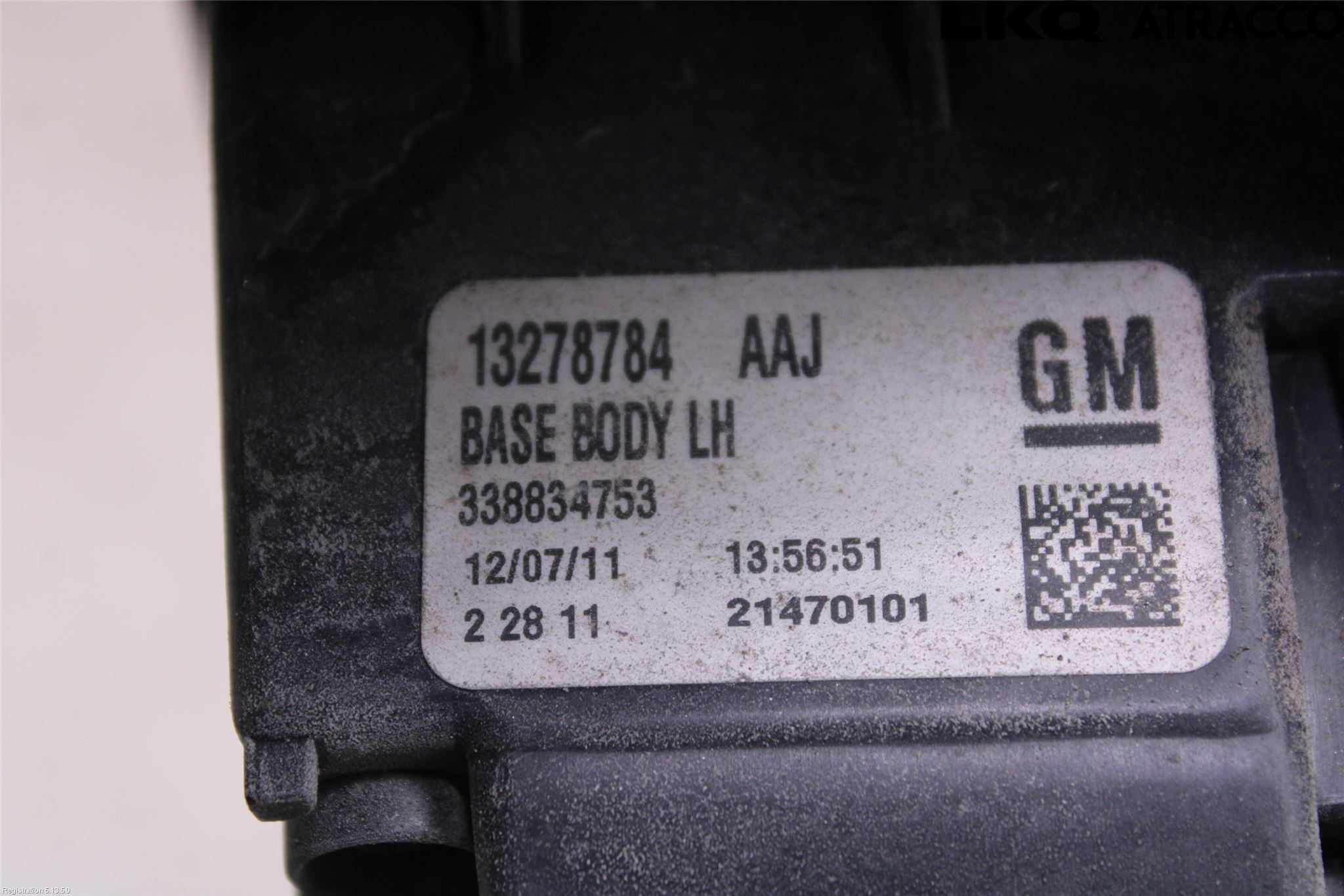 Opel ZAFIRA C 12-19 Baklykt Venstre