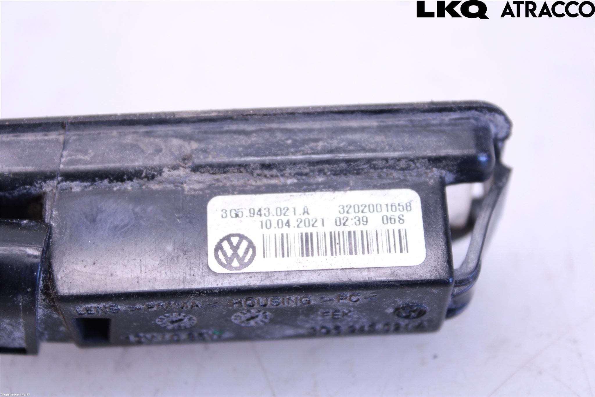 Volkswagen VW GOLF / E-GOLF VIII 20- Skilt Belysning