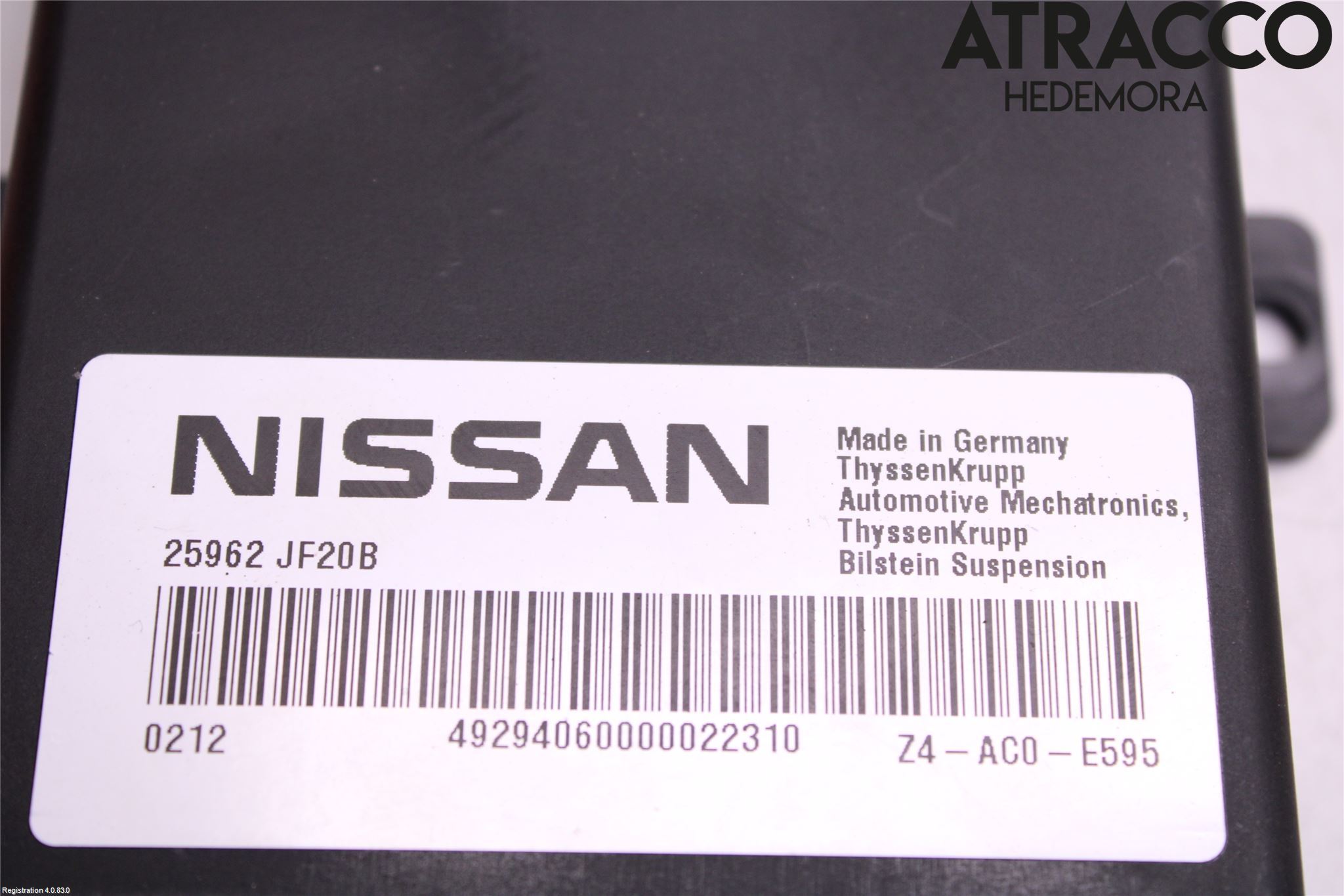 Nissan GT-R Styreenhet Fjæring