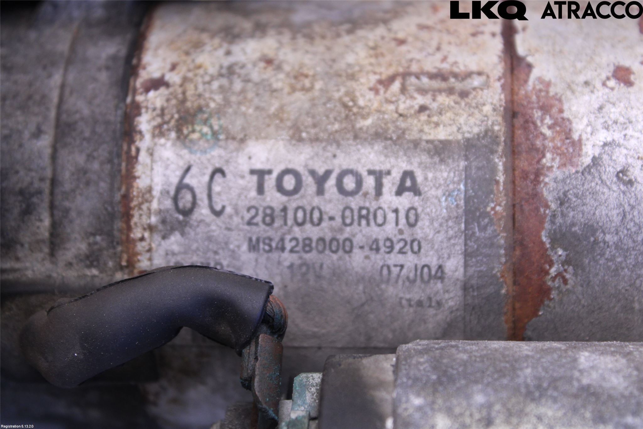 Toyota RAV 4 06-12 Startmotor Diesel