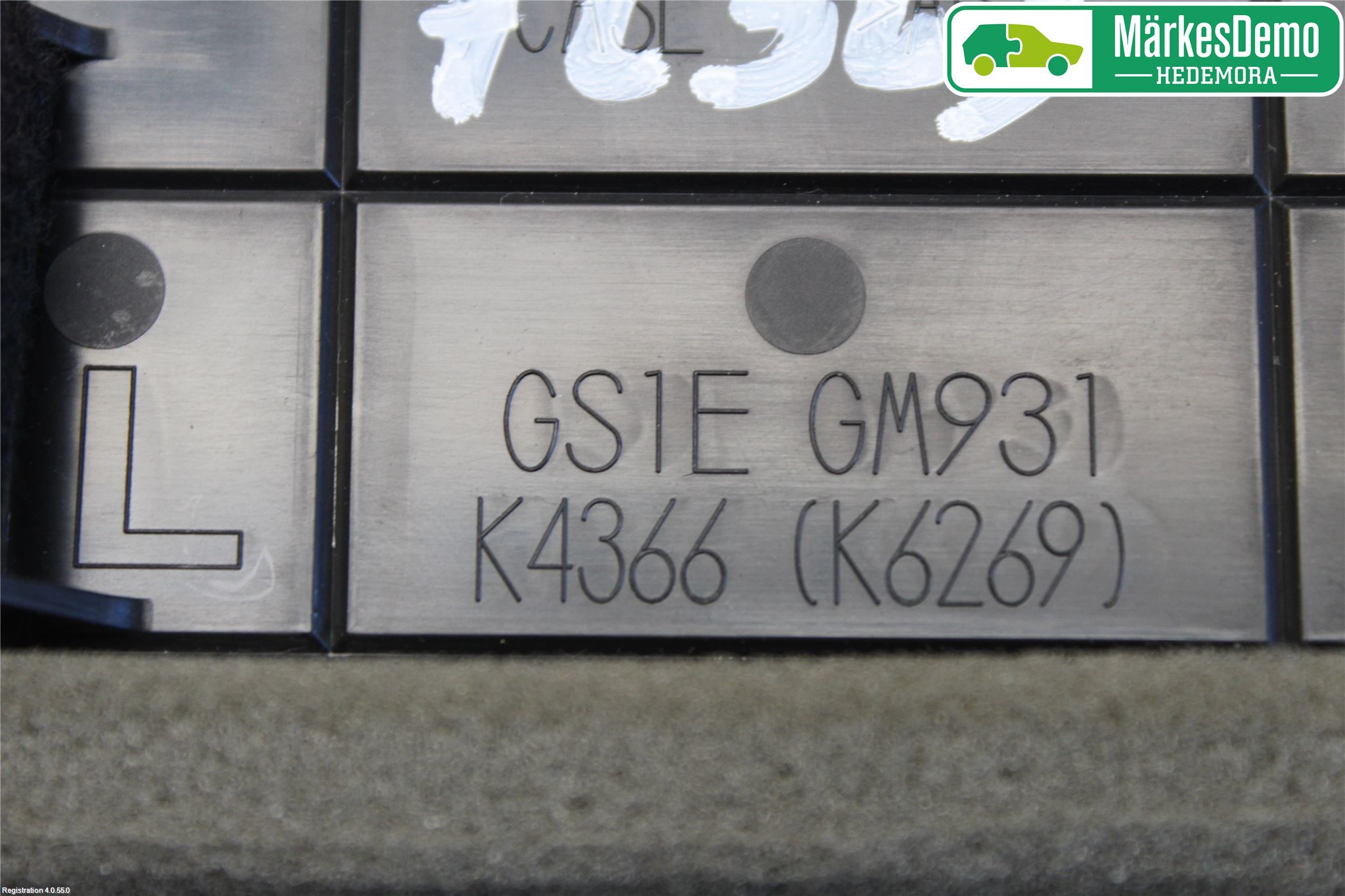 Mazda 6 08-13 Dashbord Kanal - Dyse