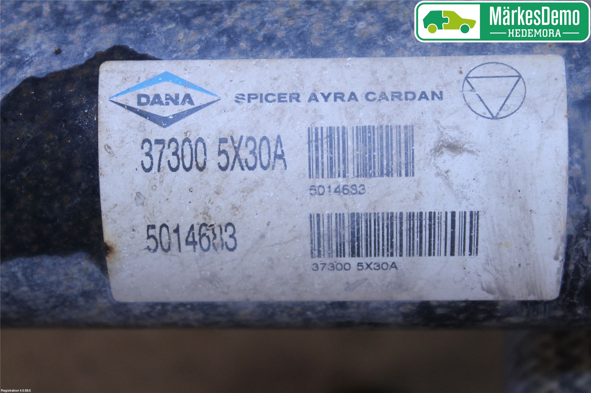 Nissan NAVARA 05-16 Mellomaksel Bakre