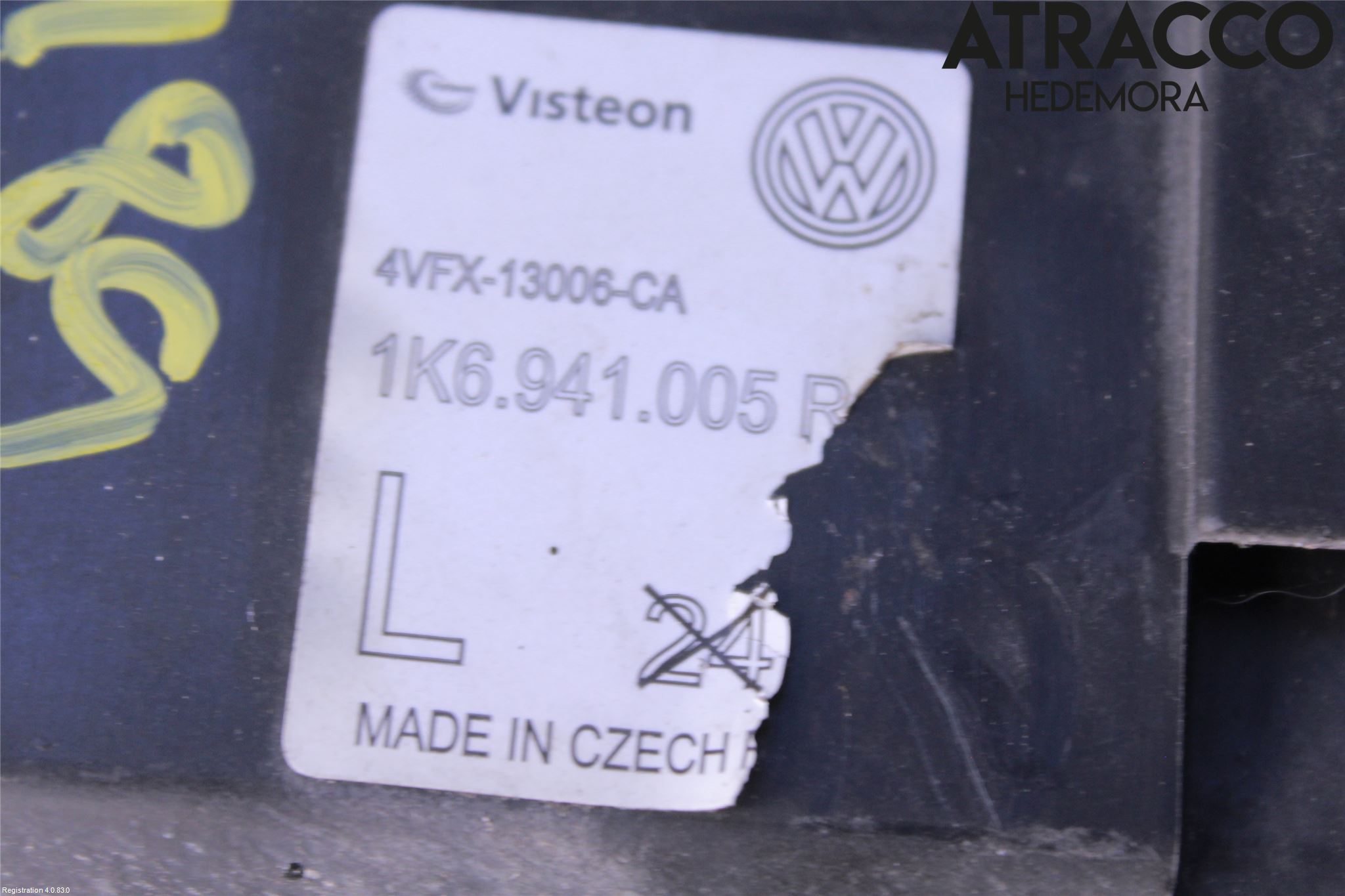 Volkswagen VW GOLF V 04-09 Frontlykt Venstre