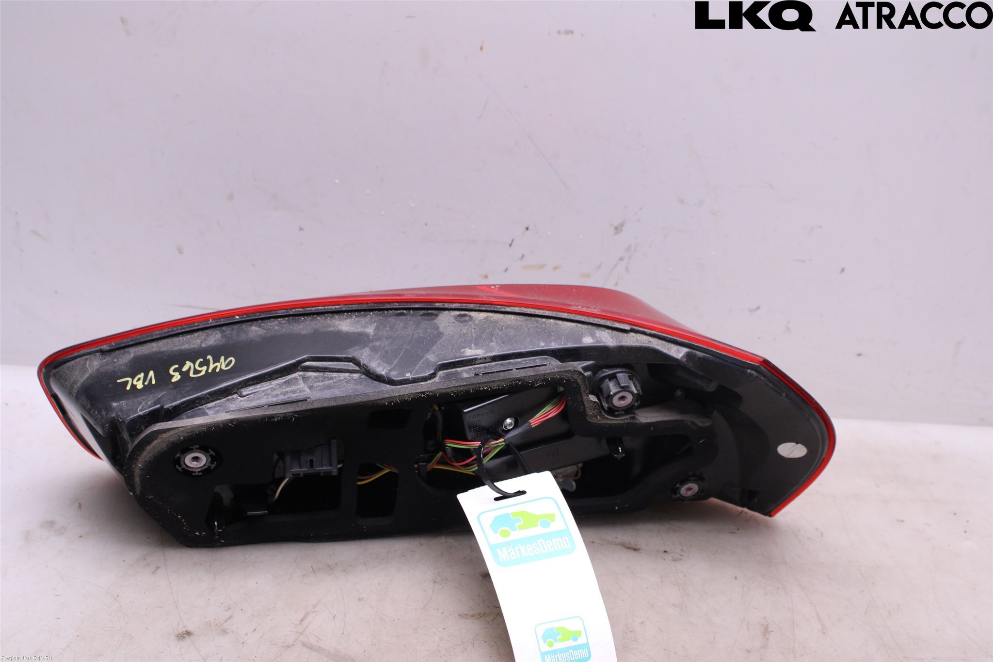 Citroen C4 GRAND PICASSO 14-18 Baklykt Venstre  På Luke(Indre
