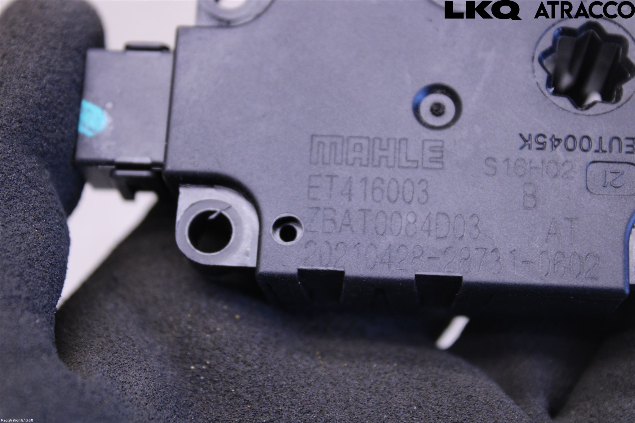 Audi E-TRON, S GE 19- Varme Ac Regulerings Motor