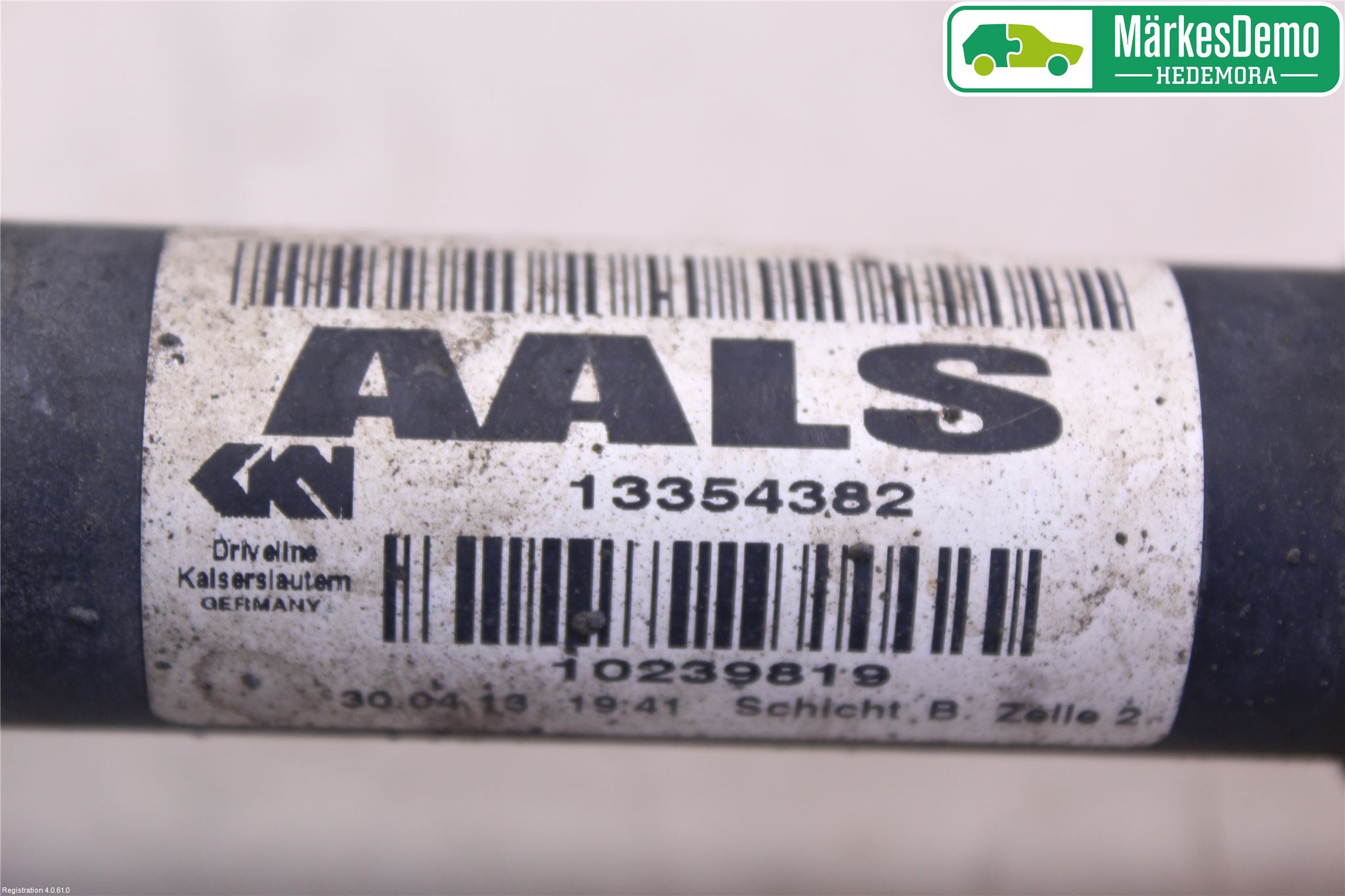 Opel ASTRA J 10-15 Drivaksel Foran Kompl Venstre