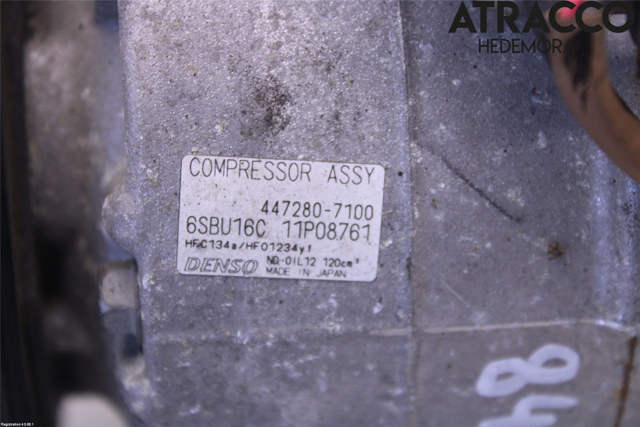 Mercedes-Benz MB A-KLASS (W176) 13-18 Varme Ac Kompressor