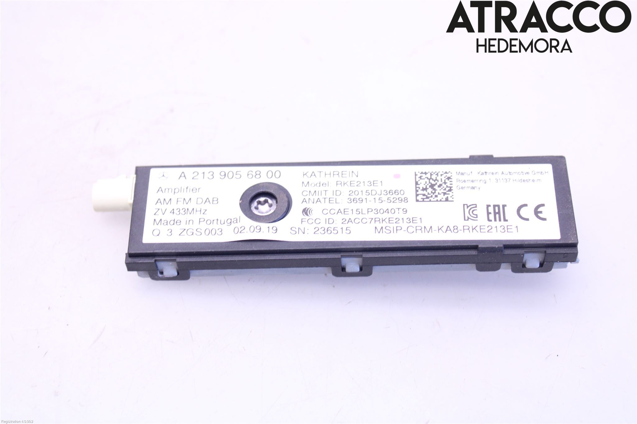 Mercedes-Benz MB CLA-KLASS (C118/X118) 19- Stereo Antenneforsterker