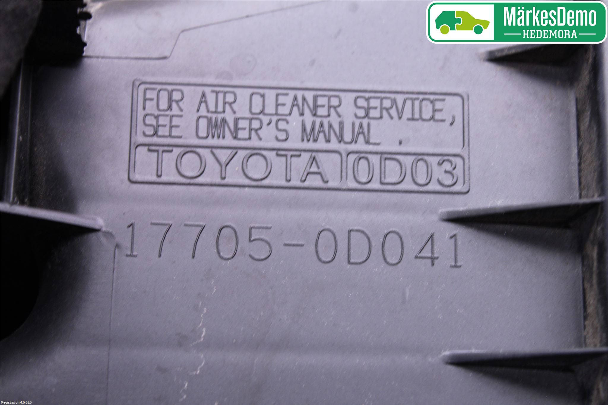 Toyota AVENSIS 03-06 Luftfilter Boks