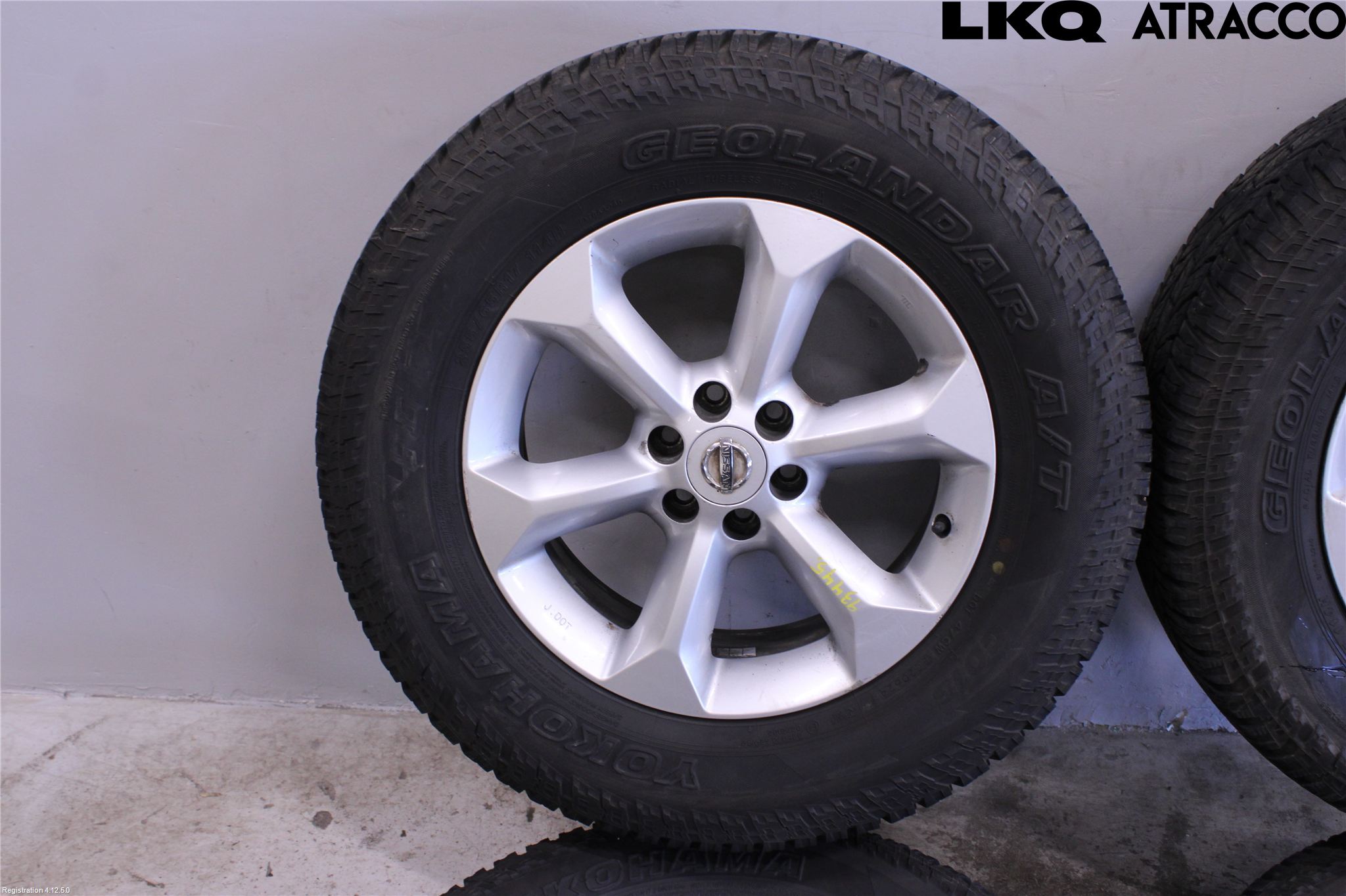 Nissan NAVARA 05-16 Dekk Vinter På Alu Felg 4Stk