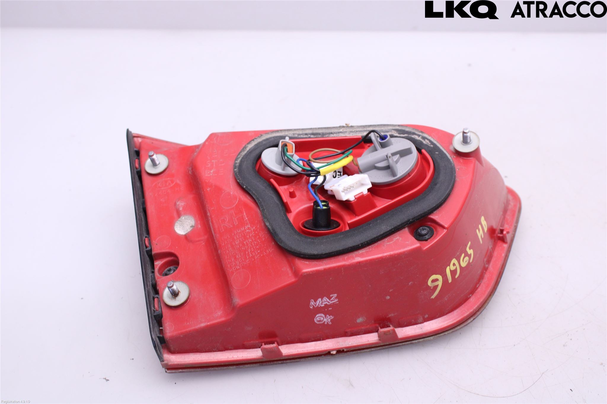 Kia RIO 17- Baklykt Høyre  På Luke(Indre)