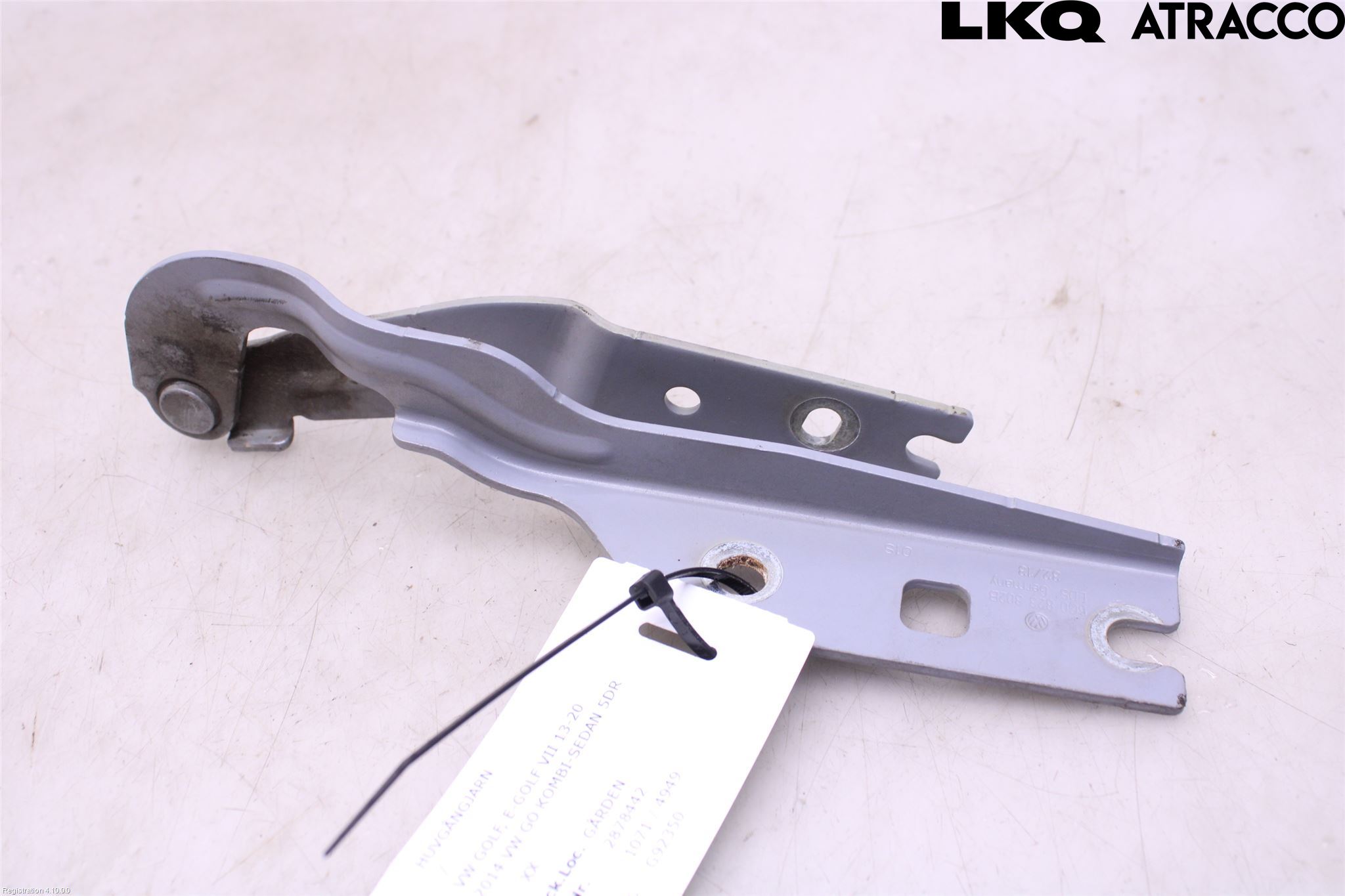 Volkswagen VW GOLF / E-GOLF VII 13-20 Panser Hengsel - Hengsler