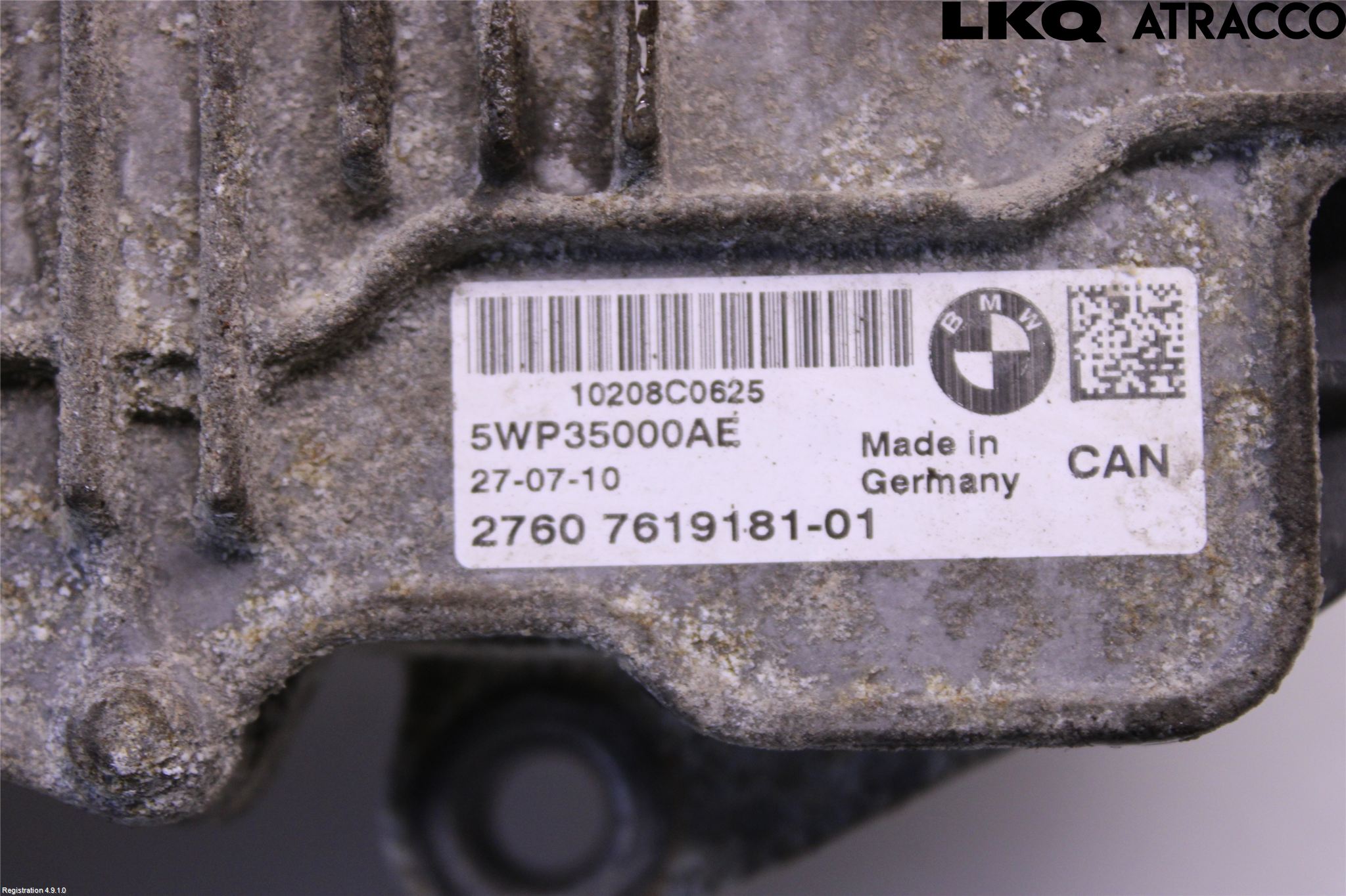 BMW X1 E84 10-15 Transmisjon Øvrig